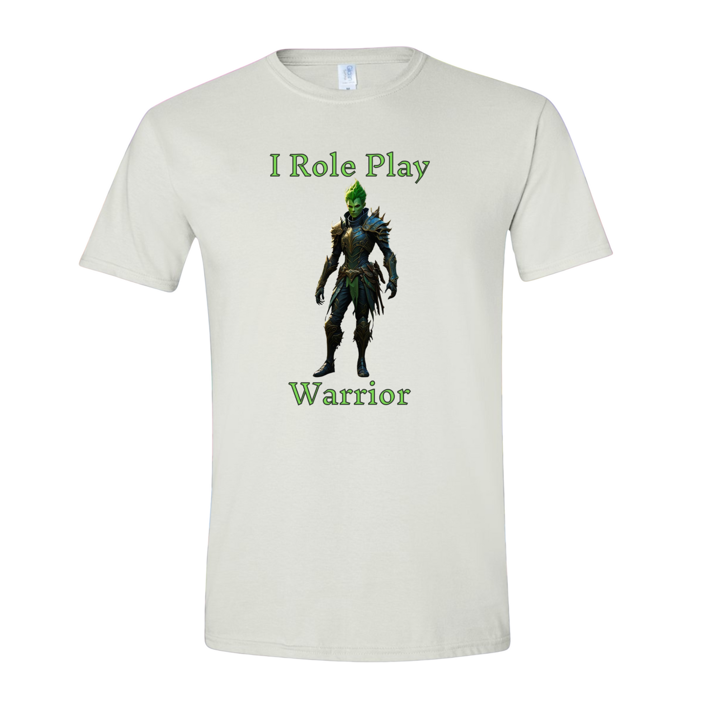 Male Warrior: I Role Play Warrior T-Shirt