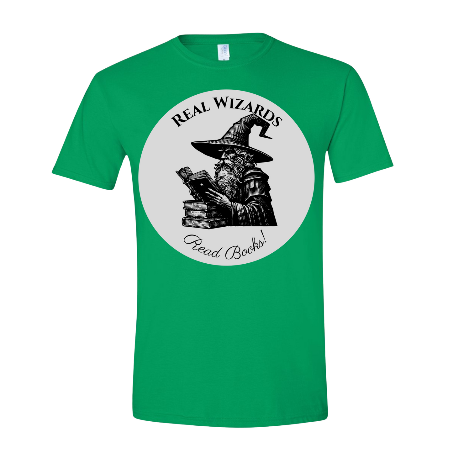 Real Wizards Read Books V2 T-Shirt