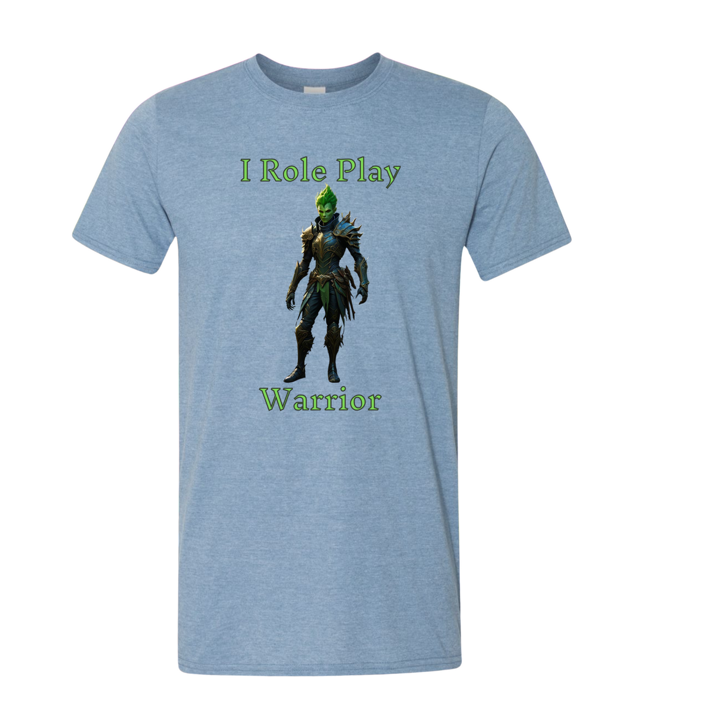 Male Warrior: I Role Play Warrior T-Shirt