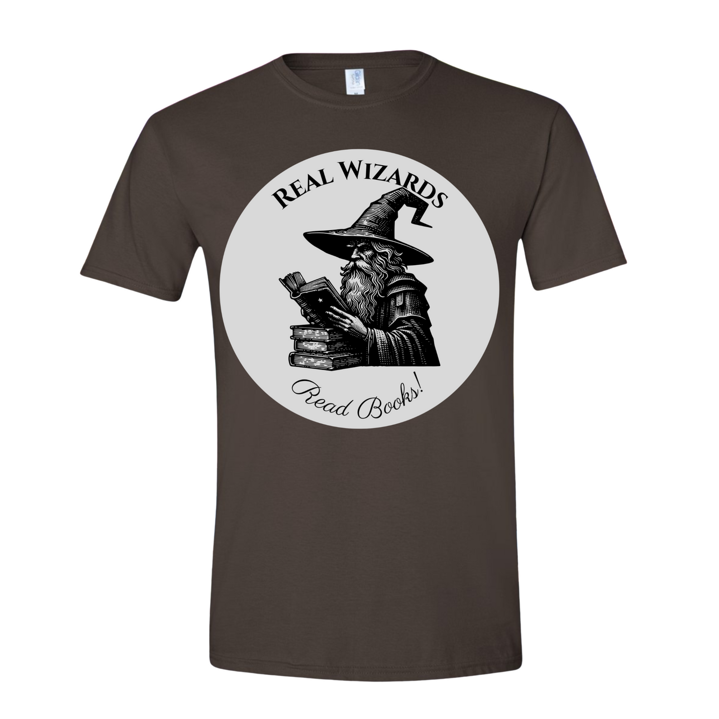 Real Wizards Read Books V2 T-Shirt