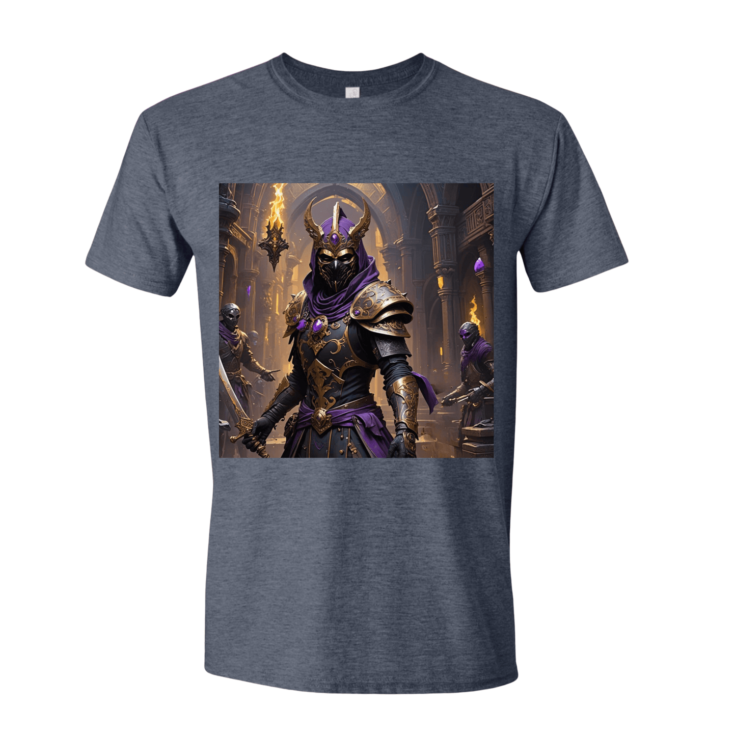 T-Shirt Heather Navy / S Amethyst Court Assassins T-Shirt Amethyst Court Assassins T-Shirt