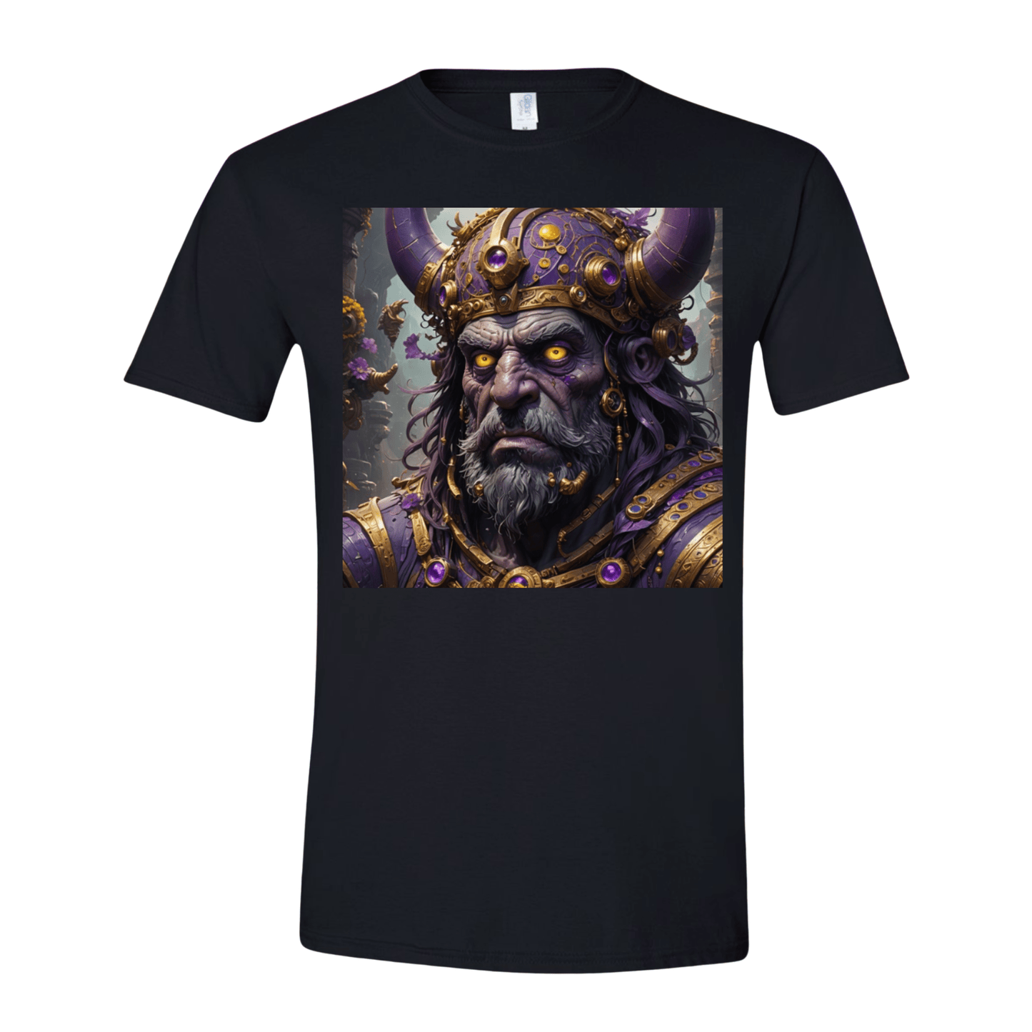 T-Shirt Black / S Amethyst Dwarf Conqueror T-Shirt Amethyst Dwarf Conqueror T-Shirt