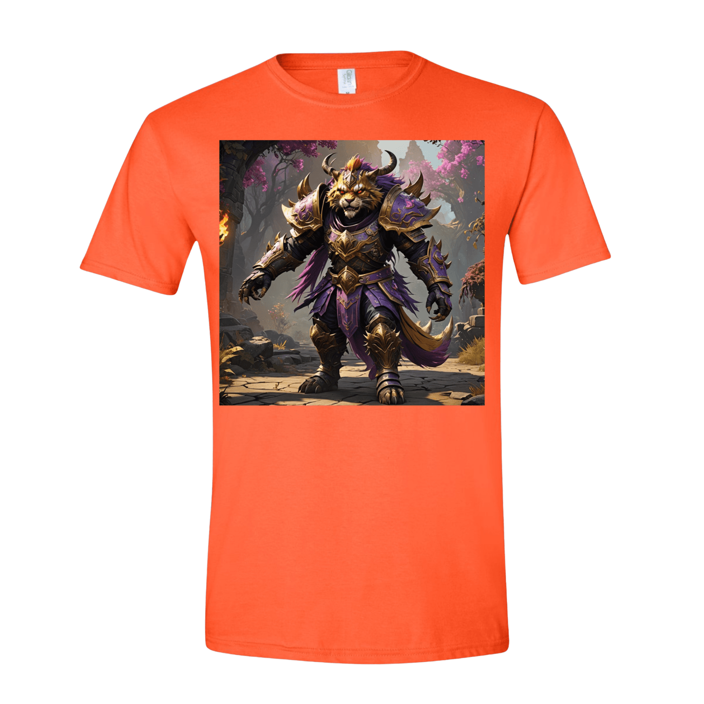T-Shirt Orange / S Amethyst Lyrix Warrior T-Shirt Amethyst Lyrix Warrior T-Shirt