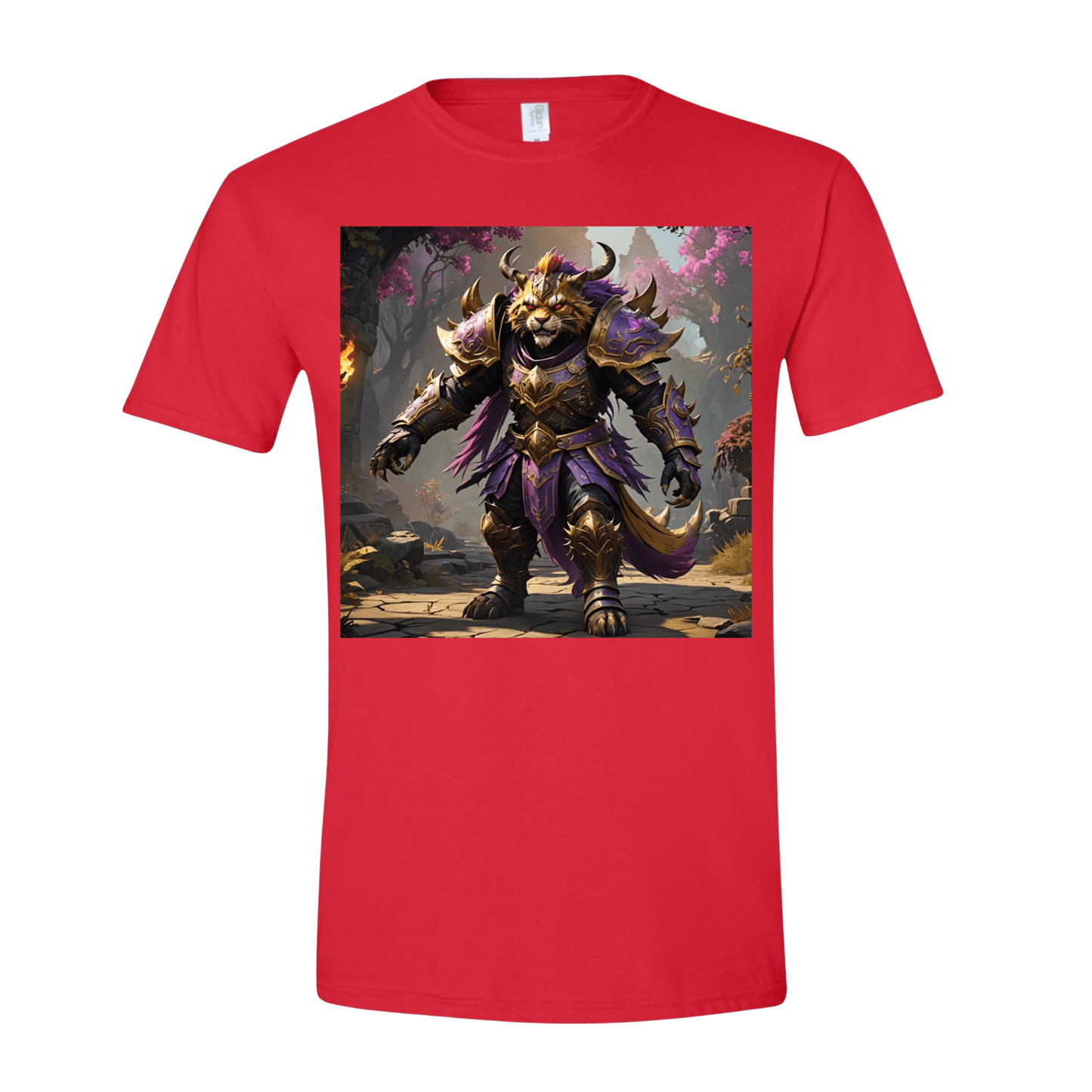 T-Shirt Red / S Amethyst Lyrix Warrior T-Shirt Amethyst Lyrix Warrior T-Shirt