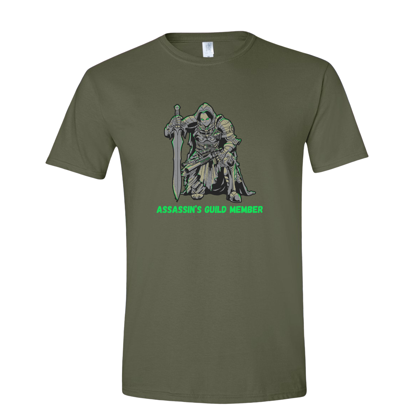 T-Shirt Military Green / S Assassin's Guild Member T-Shirt Assassin's Guild Member T-Shirt