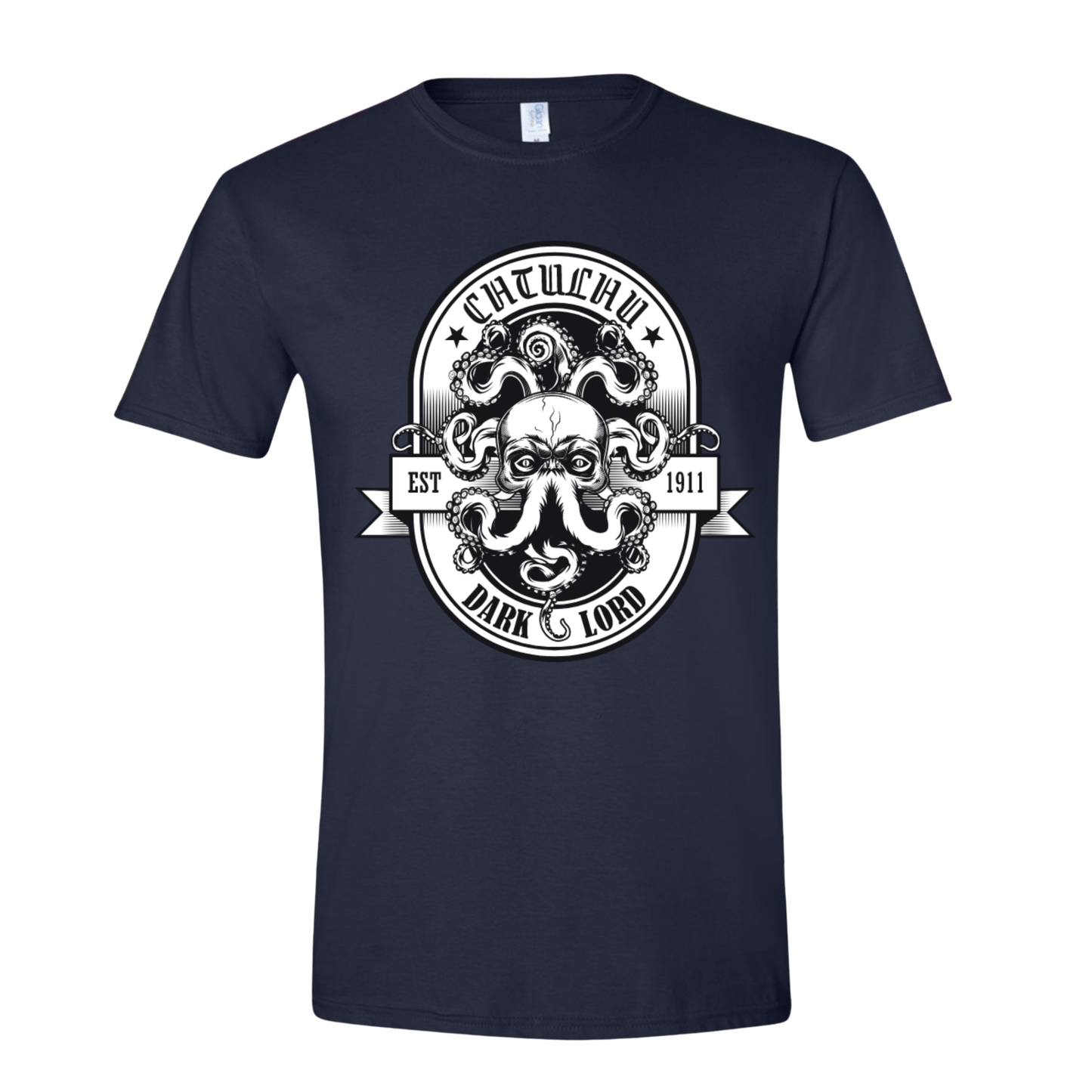 T-Shirt Navy / S Cthulhu Dark Lord T-Shirt Cthulhu Dark Lord T-Shirt