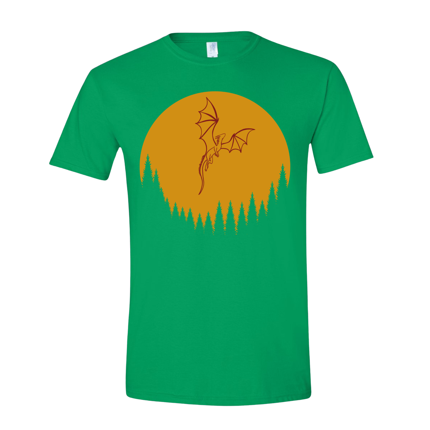 T-Shirt Dragon Over Forest: Legendary Flight T-Shirt Dragon Over Forest: Legendary Flight T-Shirt