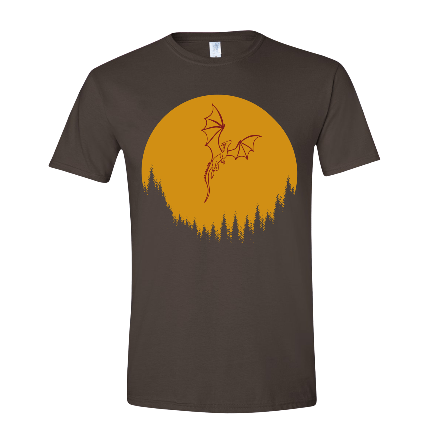 T-Shirt Dragon Over Forest: Legendary Flight T-Shirt Dragon Over Forest: Legendary Flight T-Shirt