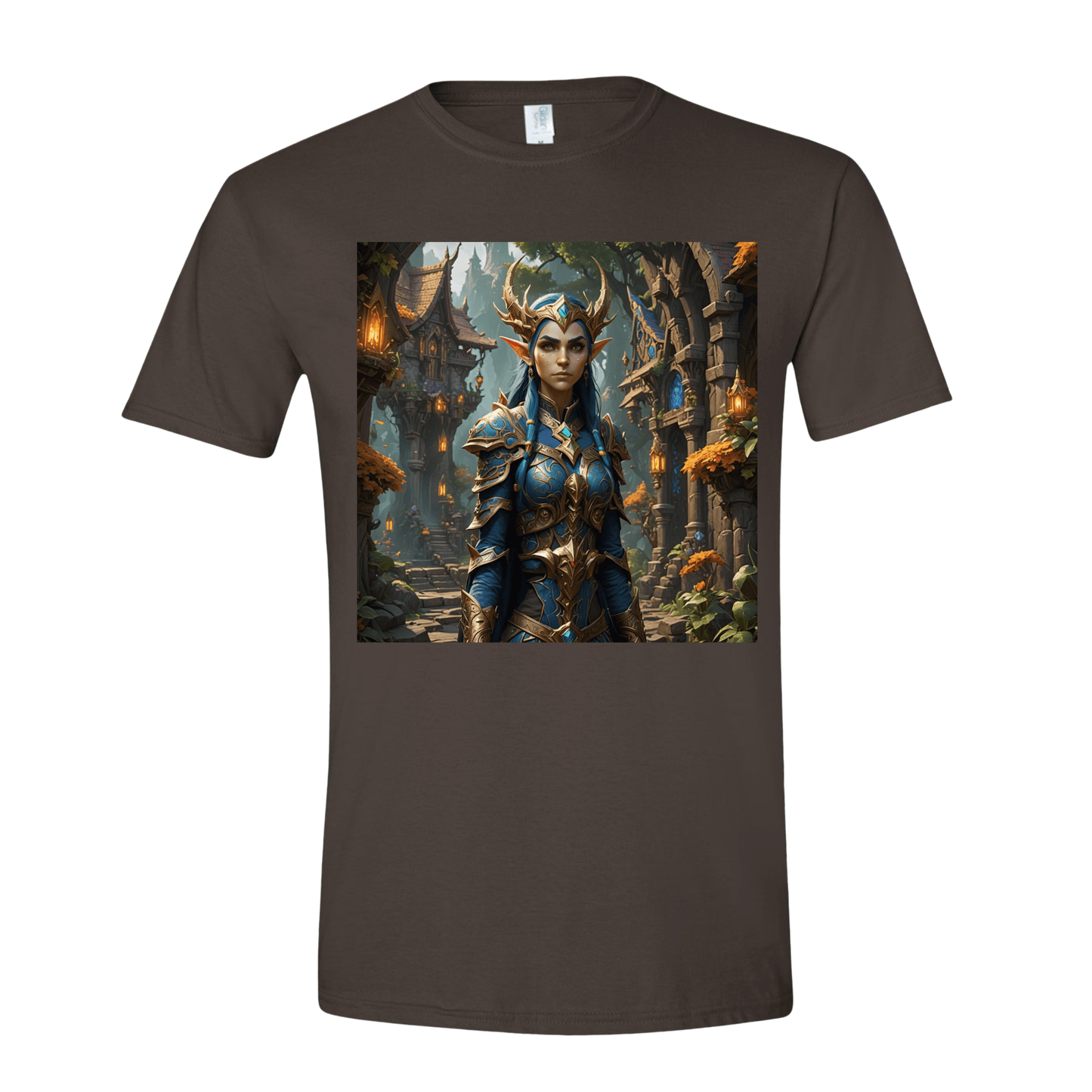 T-Shirt Dark Chocolate / S Elven Majesty T-Shirt Elven Majesty T-Shirt