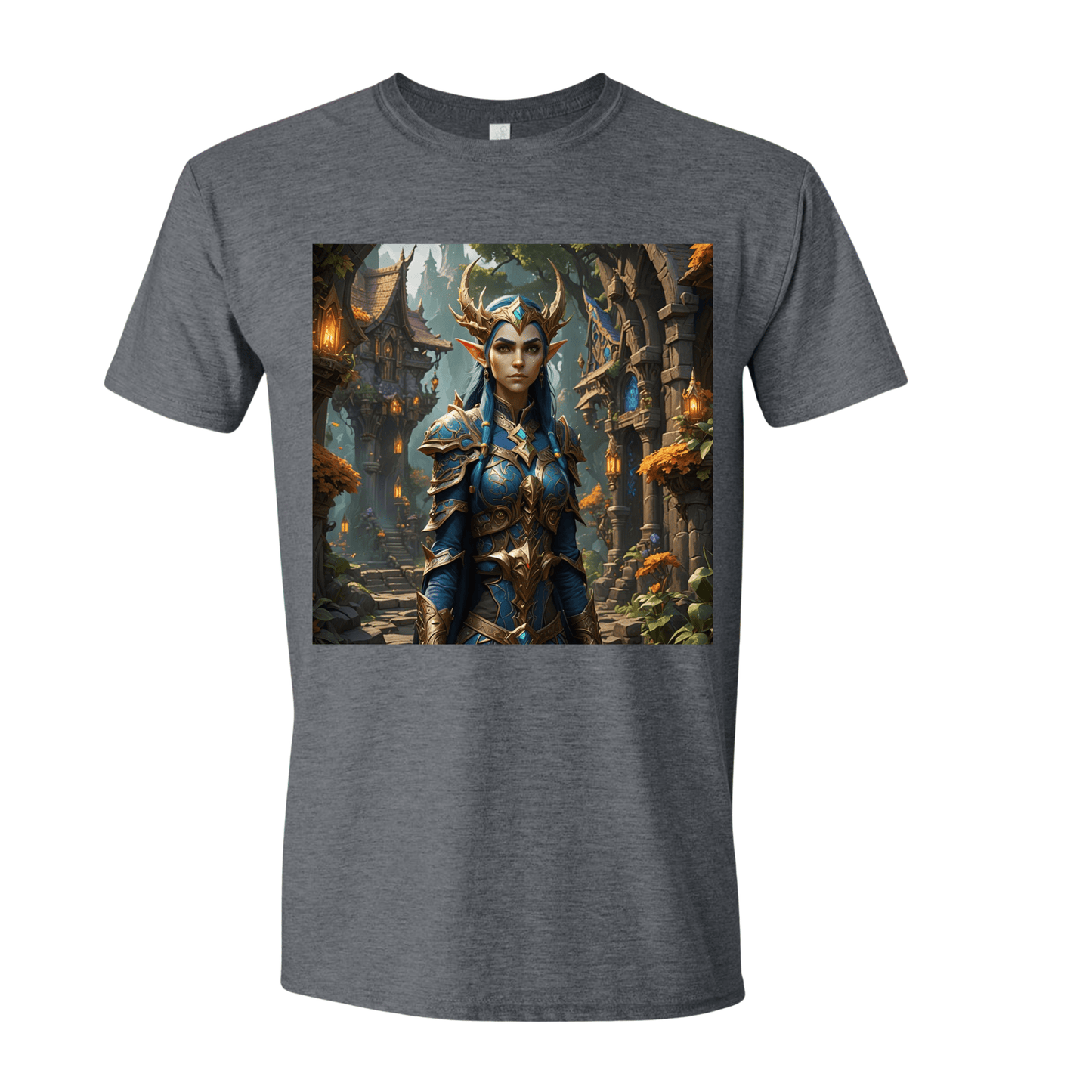 T-Shirt Dark Heather / S Elven Majesty T-Shirt Elven Majesty T-Shirt