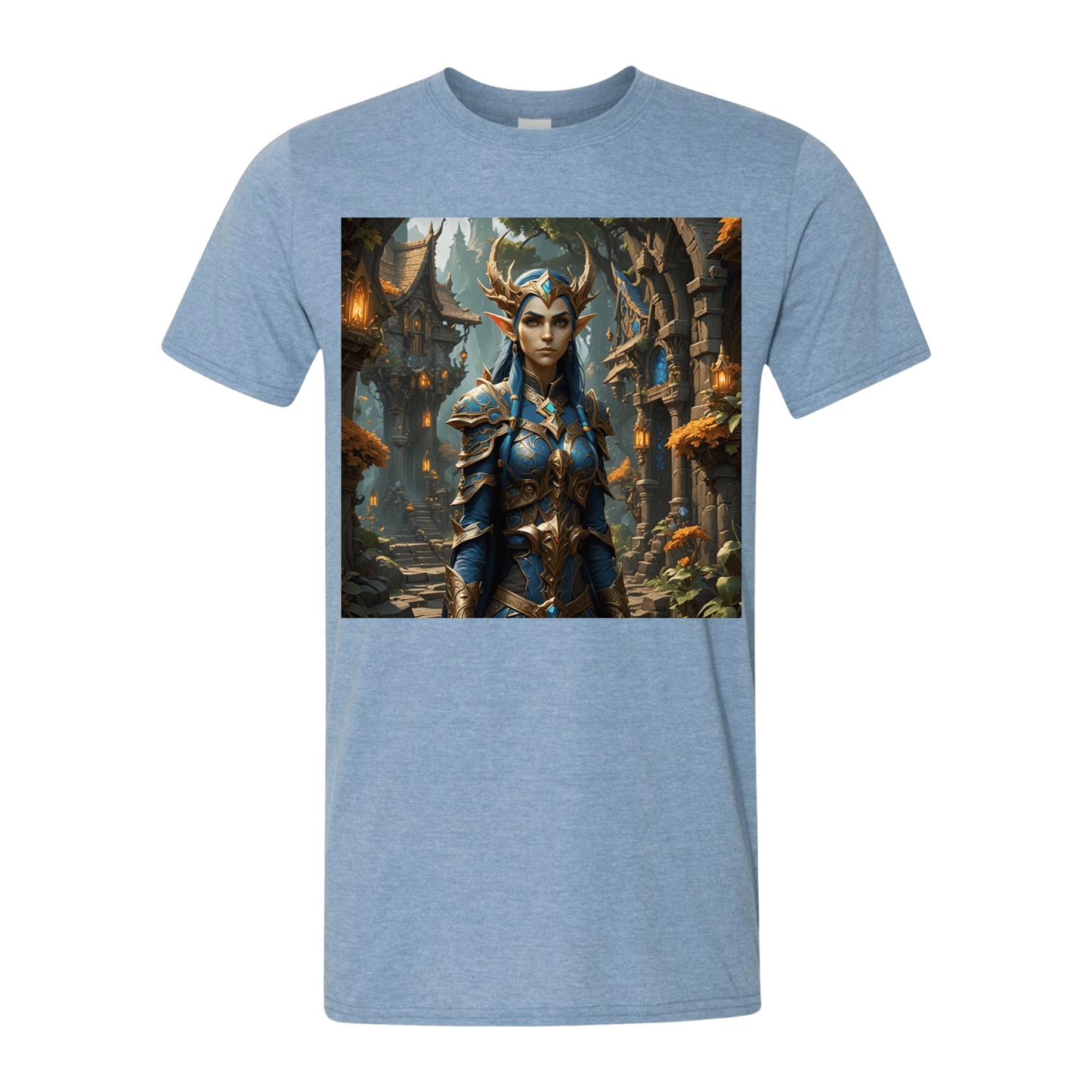 T-Shirt Heather Indigo / S Elven Majesty T-Shirt Elven Majesty T-Shirt