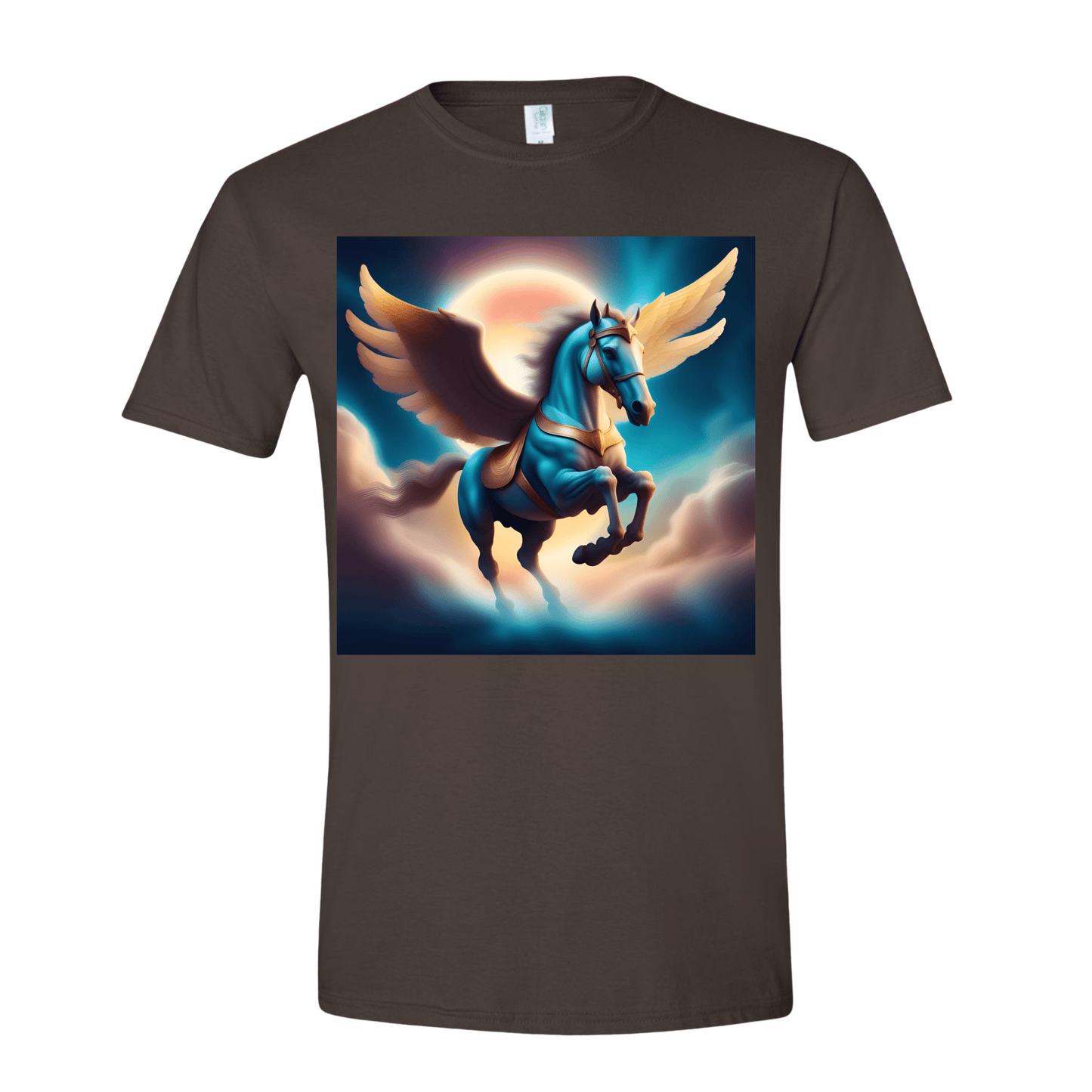 T-Shirt Dark Chocolate / S Flight of Pegasus T-Shirt Flight of Pegasus T-Shirt