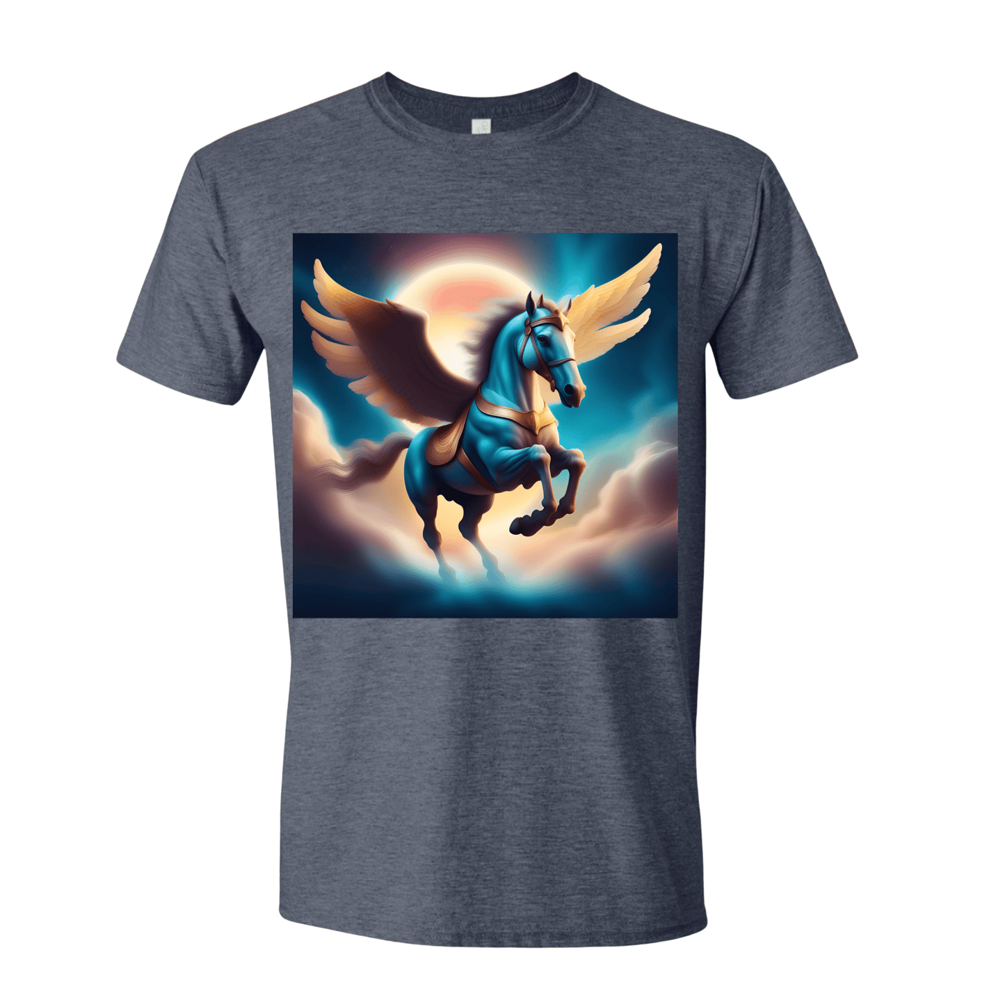 T-Shirt Heather Navy / S Flight of Pegasus T-Shirt Flight of Pegasus T-Shirt