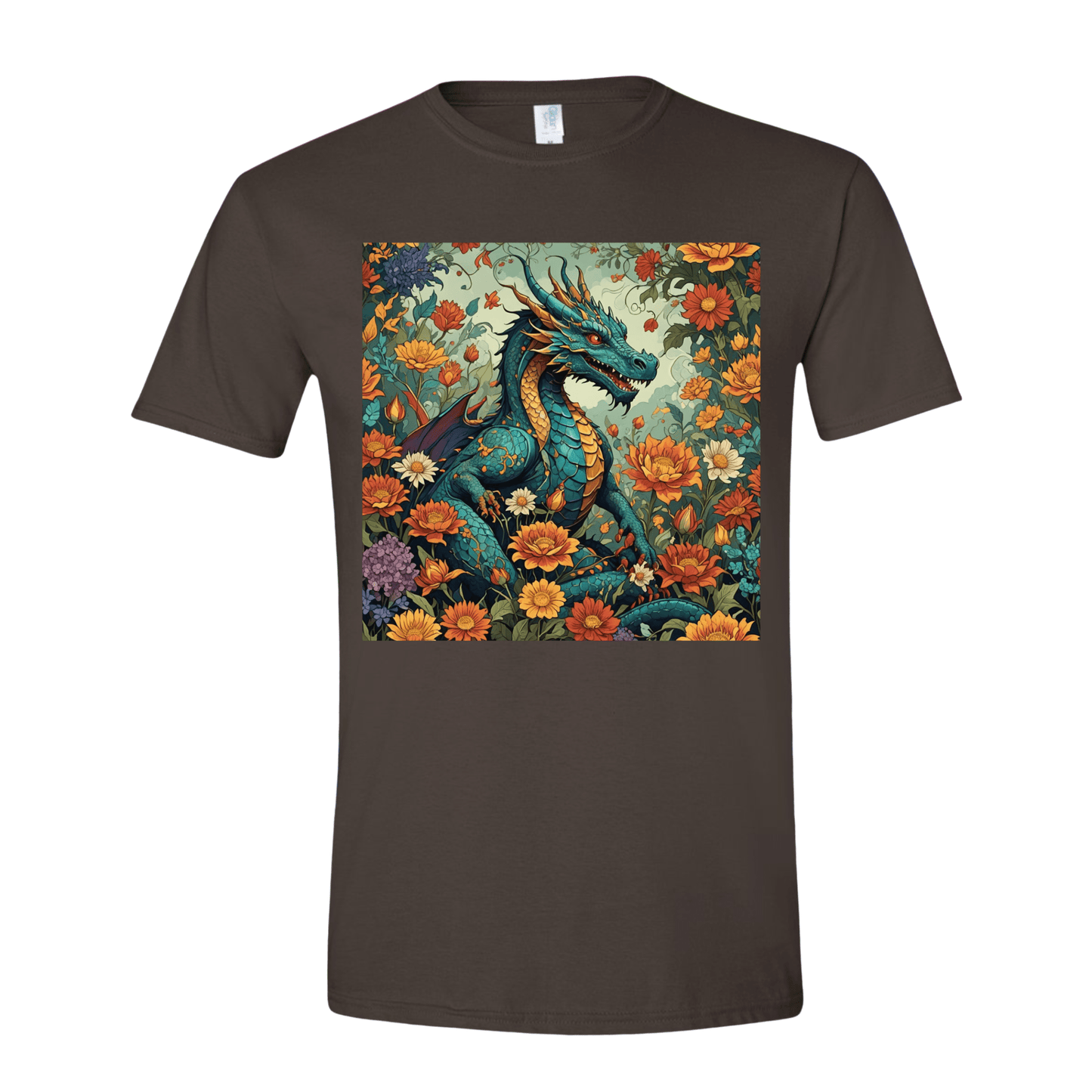 T-Shirt Floral Dragon Dream T-Shirt Floral Dragon Dream T-Shirt