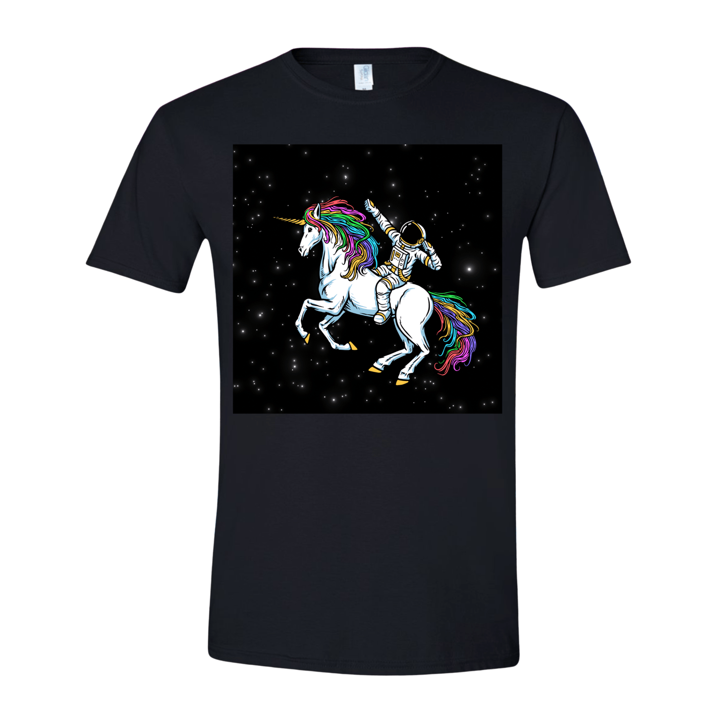 T-Shirt Black / S Galactic Unicorn Rider T-Shirt Galactic Unicorn Rider T-Shirt