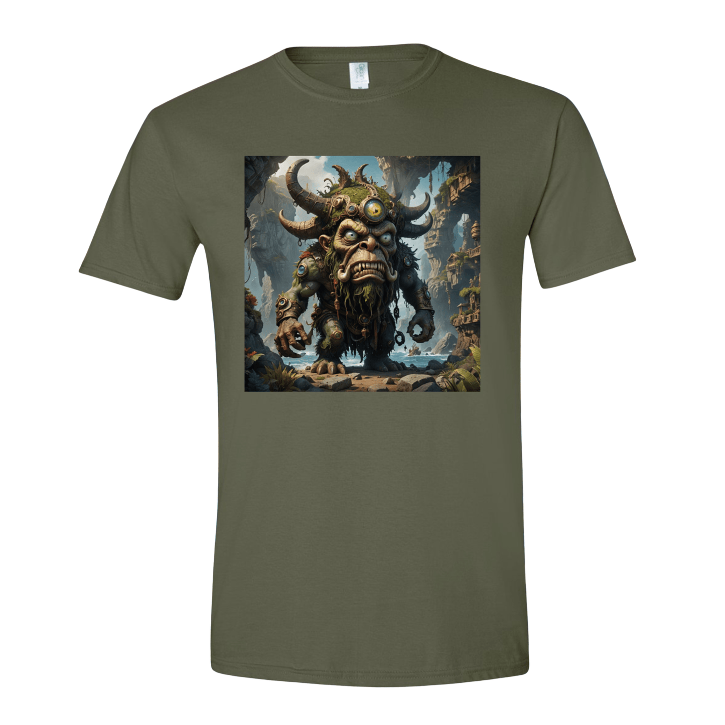 T-Shirt Military Green / S Giant Mutant Dwarf T-Shirt Giant Mutant Dwarf T-Shirt