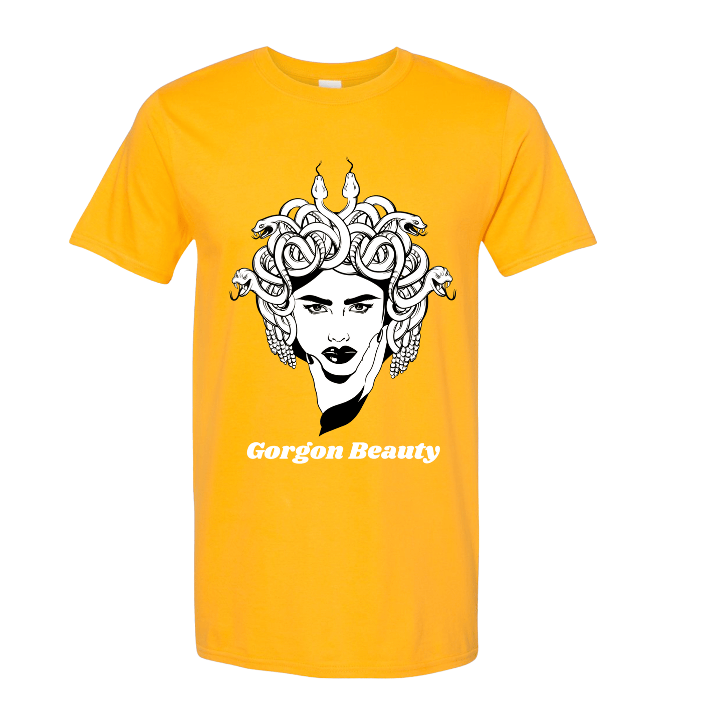 T-Shirt Gold / S Gorgon Beauty T-Shirt Gorgon Beauty T-Shirt