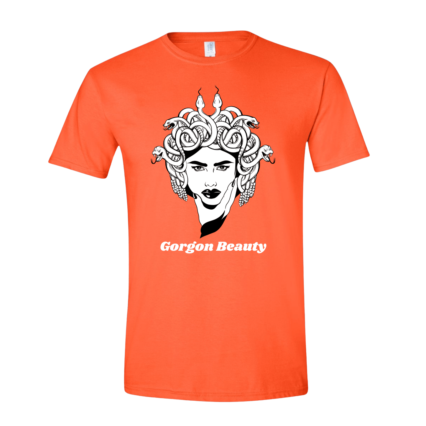 T-Shirt Orange / S Gorgon Beauty T-Shirt Gorgon Beauty T-Shirt