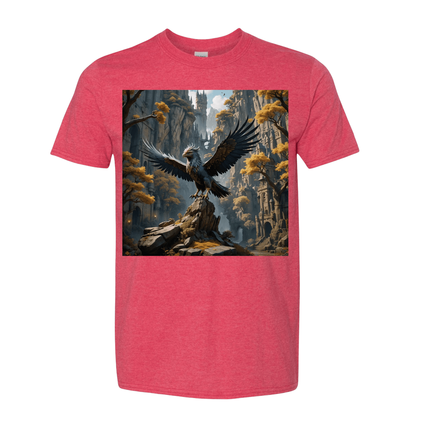 T-Shirt Heather Red / S Hippogriff T-Shirt Hippogriff T-Shirt