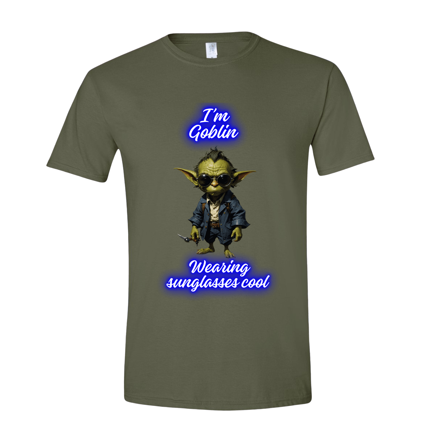 T-Shirt I'm Goblin wearing sunglasses cool T-Shirt I'm Goblin wearing sunglasses cool T-Shirt