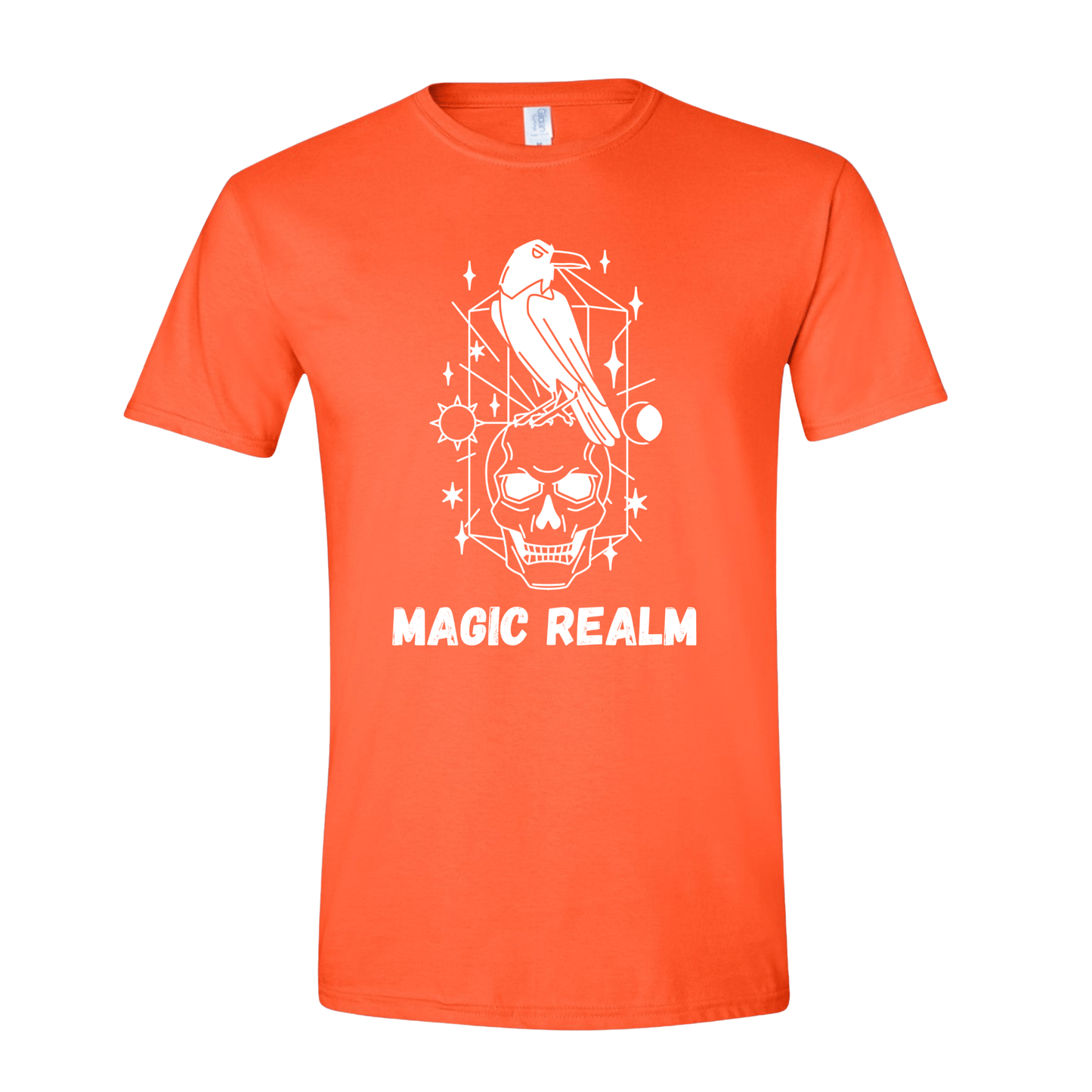 T-Shirt Orange / S Magic Realm Raven T-Shirt Magic Realm Raven T-Shirt