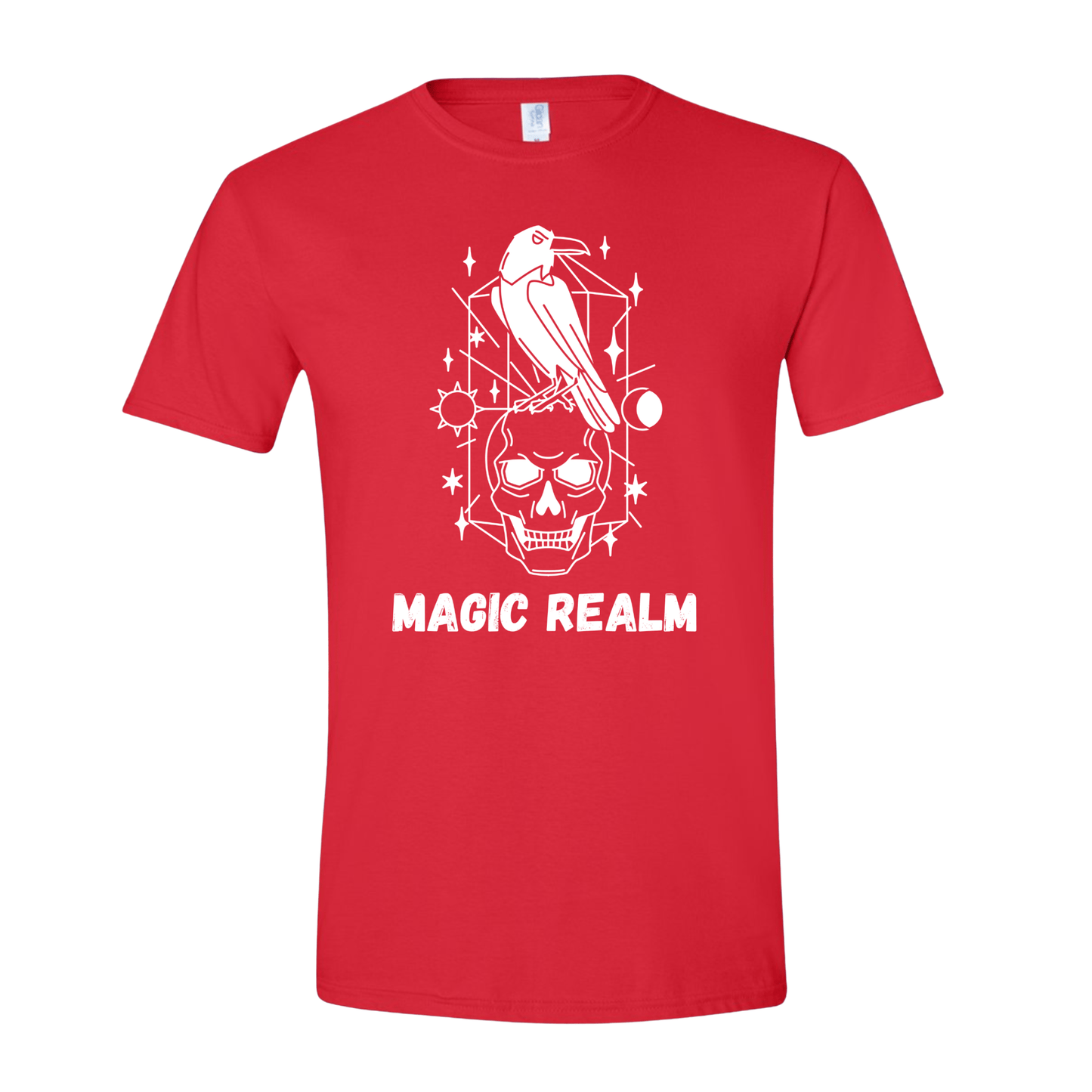 T-Shirt Red / S Magic Realm Raven T-Shirt Magic Realm Raven T-Shirt