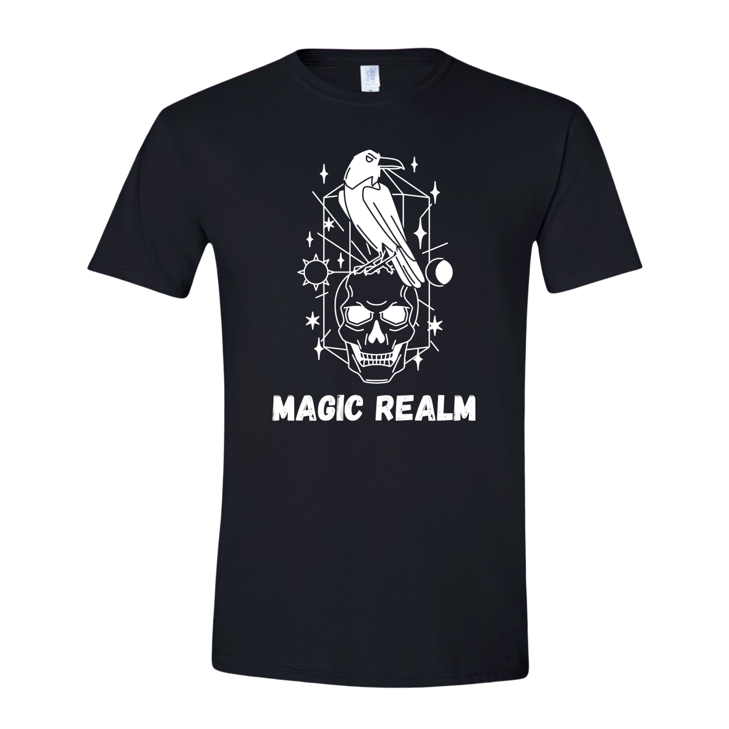 T-Shirt Black / S Magic Realm Raven T-Shirt Magic Realm Raven T-Shirt