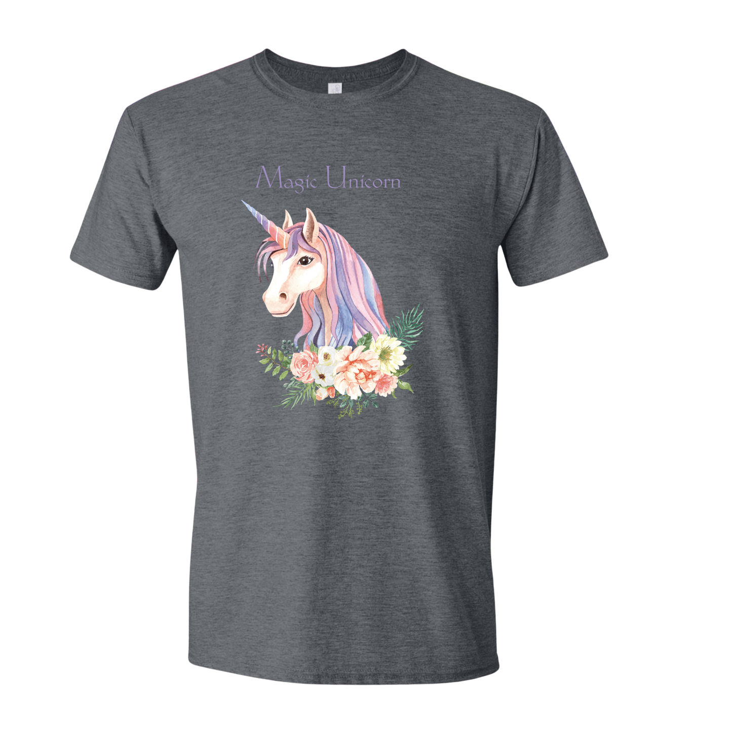 T-Shirt Dark Heather / S Magic Unicorn T-Shirt Magic Unicorn T-Shirt