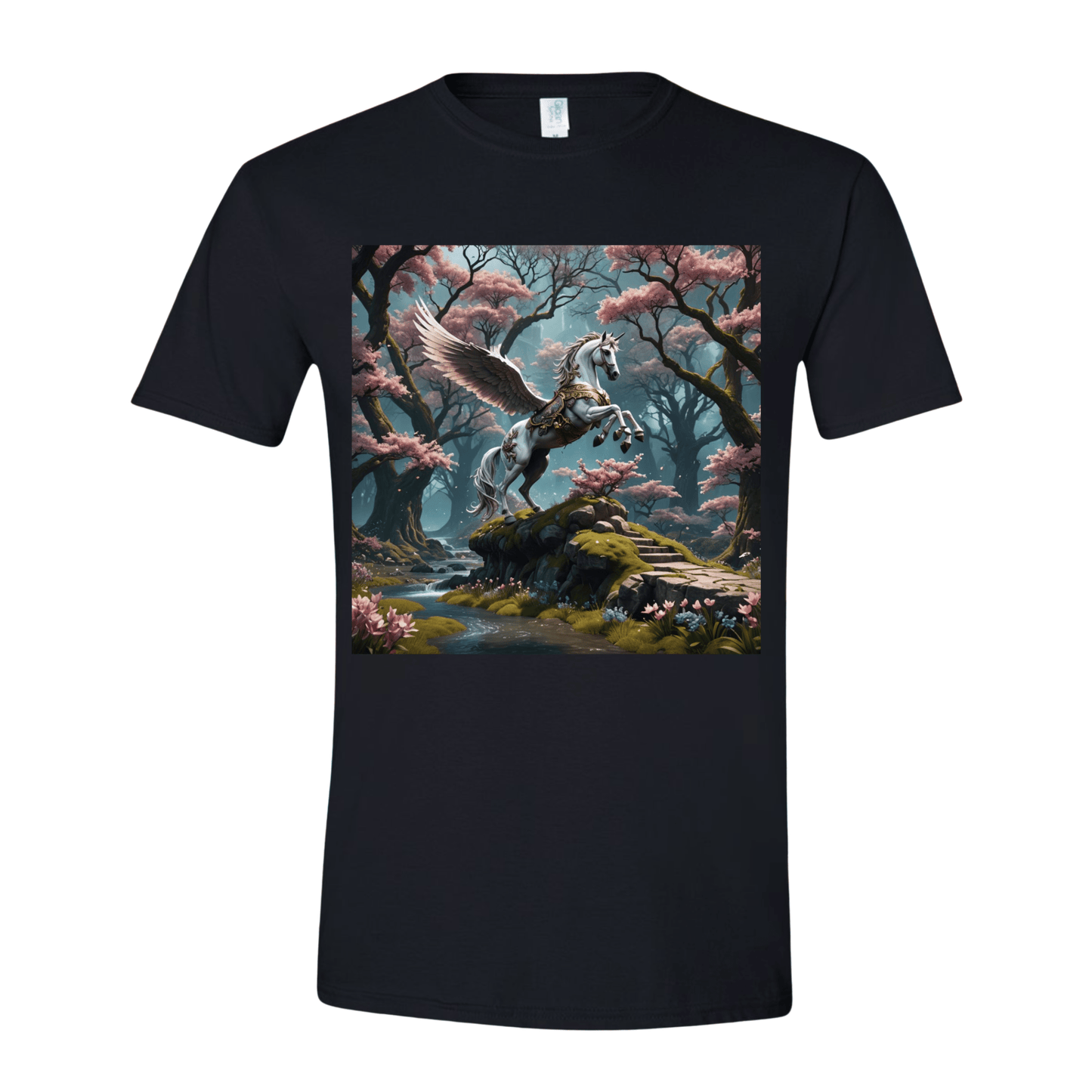 T-Shirt Black / S Majestic Pegasus T-Shirt Majestic Pegasus T-Shirt