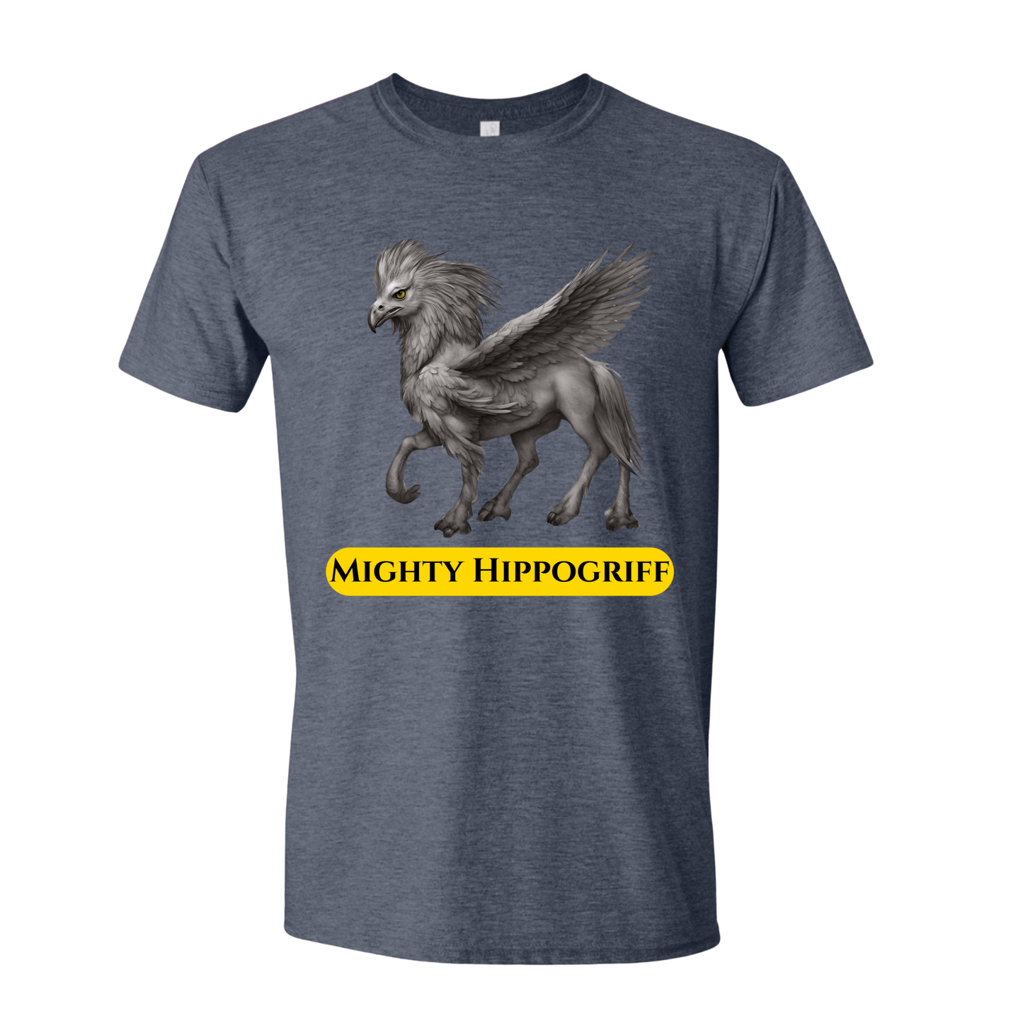 T-Shirt Heather Navy / S Mighty Hippogriff T-Shirt Mighty Hippogriff T-Shirt