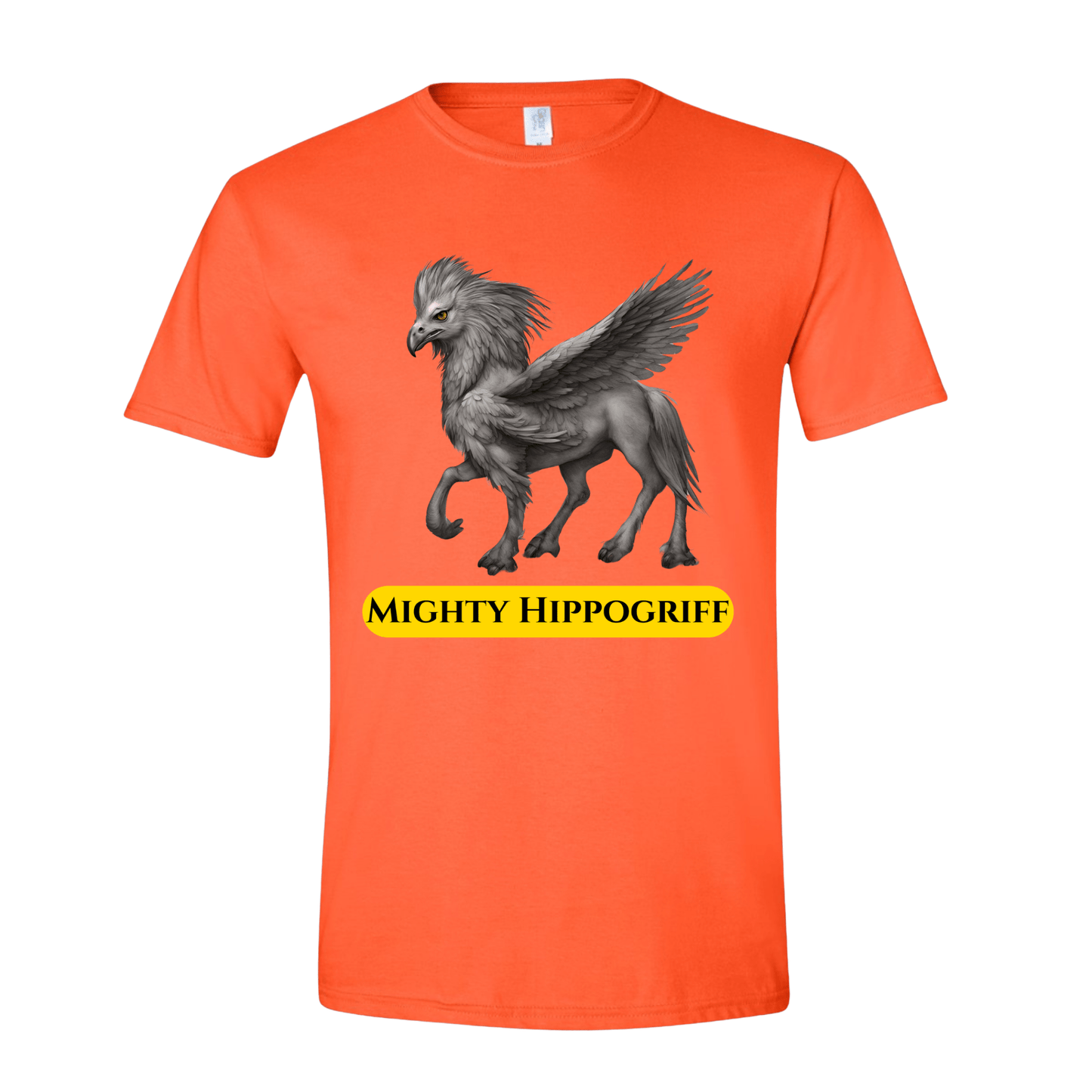 T-Shirt Orange / S Mighty Hippogriff T-Shirt Mighty Hippogriff T-Shirt