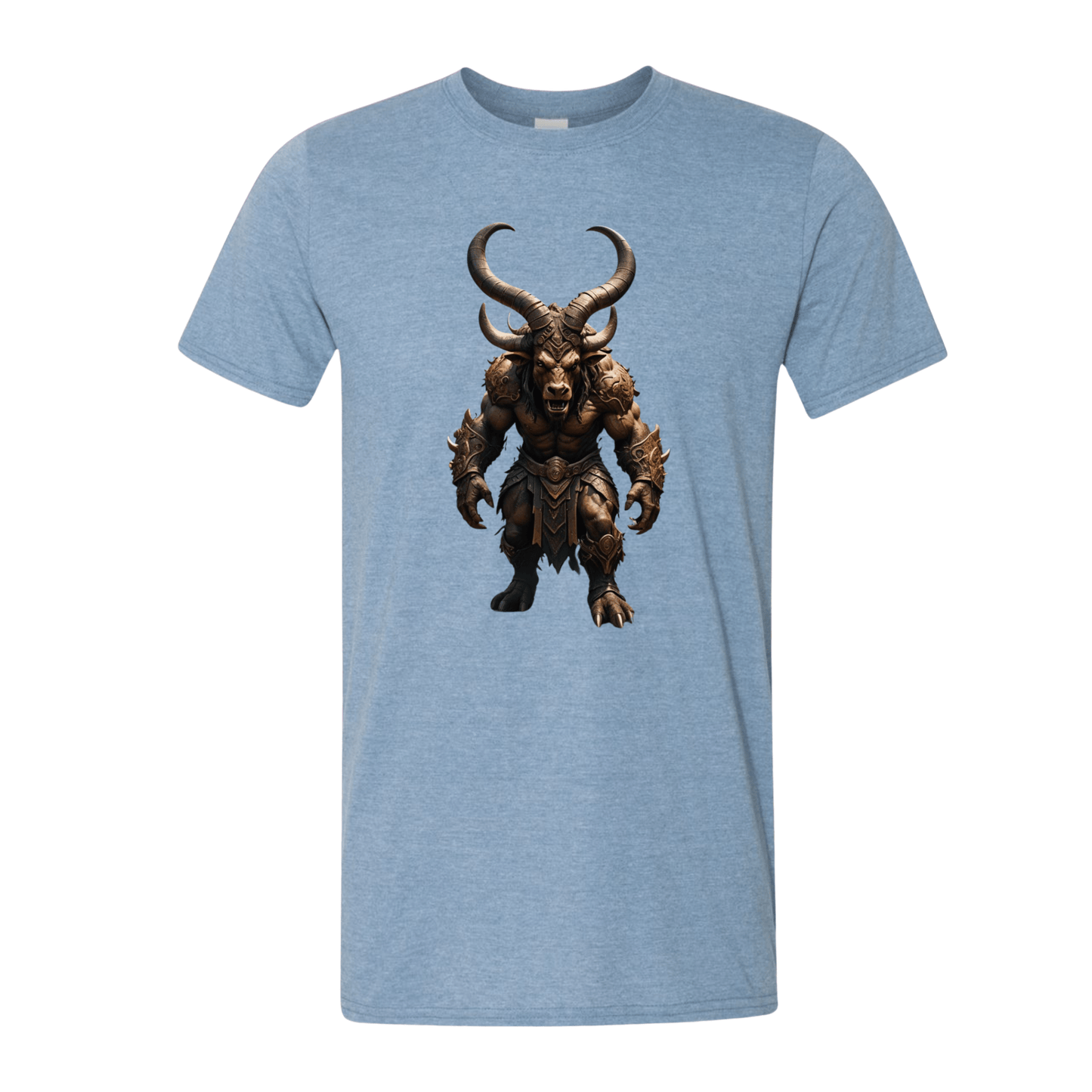T-Shirt Heather Indigo / S Minotaur's Stare T-Shirt Minotaur's Stare T-Shirt