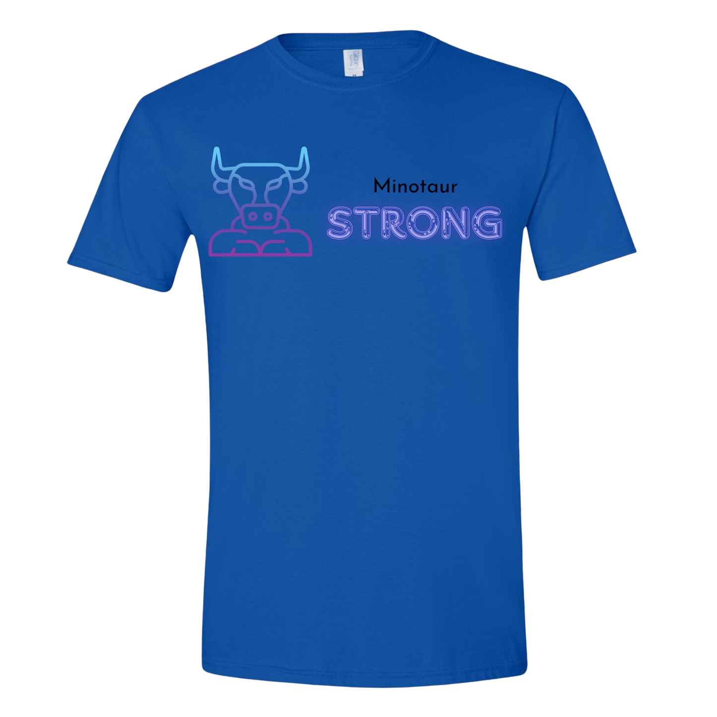 T-Shirt Royal / S Minotaur Strong T-Shirt Minotaur Strong T-Shirt