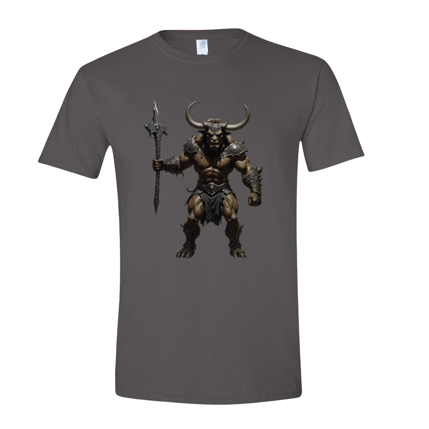T-Shirt Charcoal / S Minotaur Warrior T-Shirt Minotaur Warrior T-Shirt