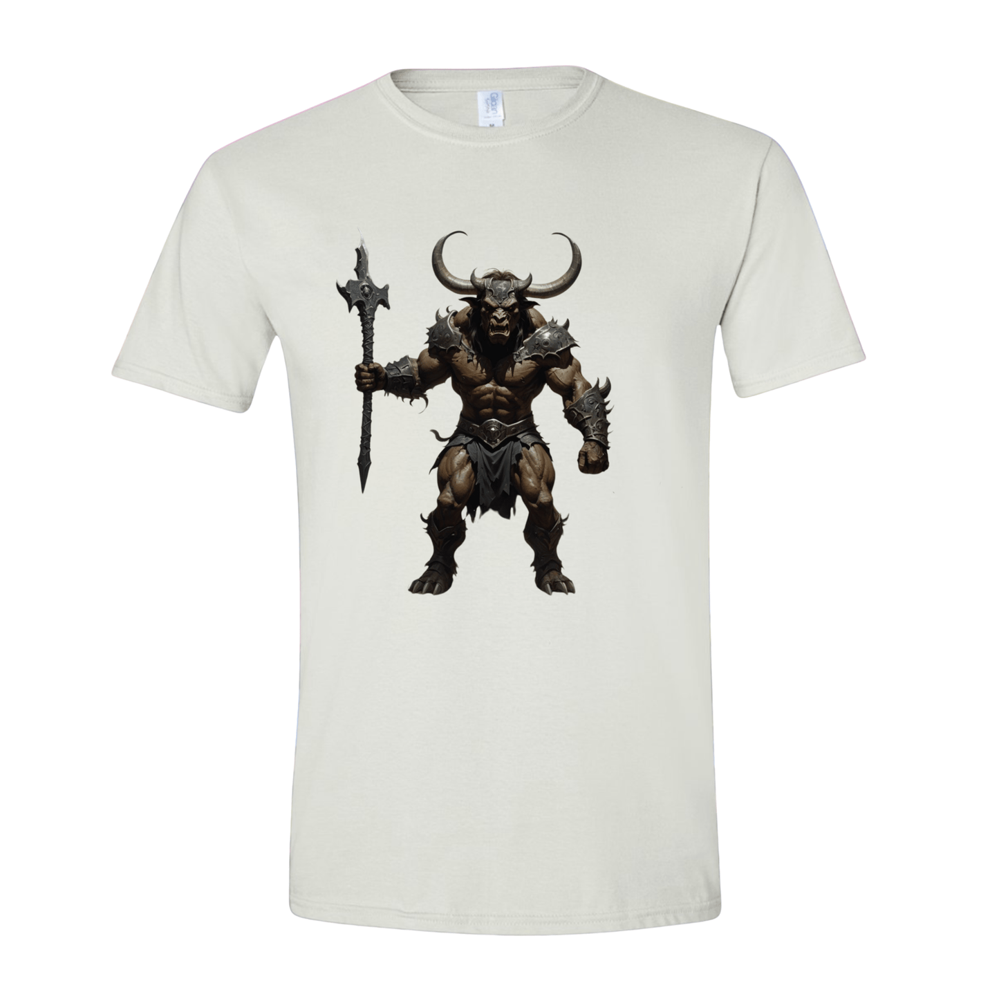 T-Shirt White / S Minotaur Warrior T-Shirt Minotaur Warrior T-Shirt