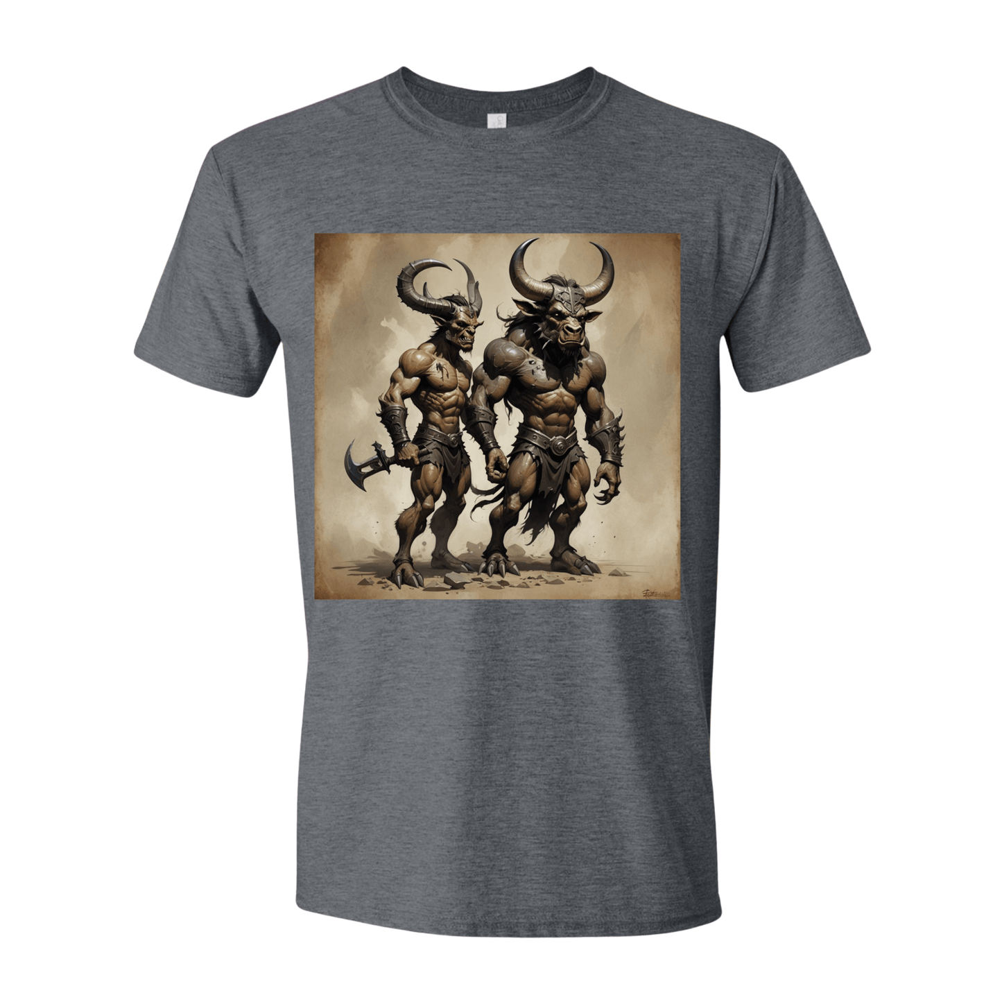 T-Shirt Dark Heather / S Minotaur Warriors T-Shirt Minotaur Warriors T-Shirt