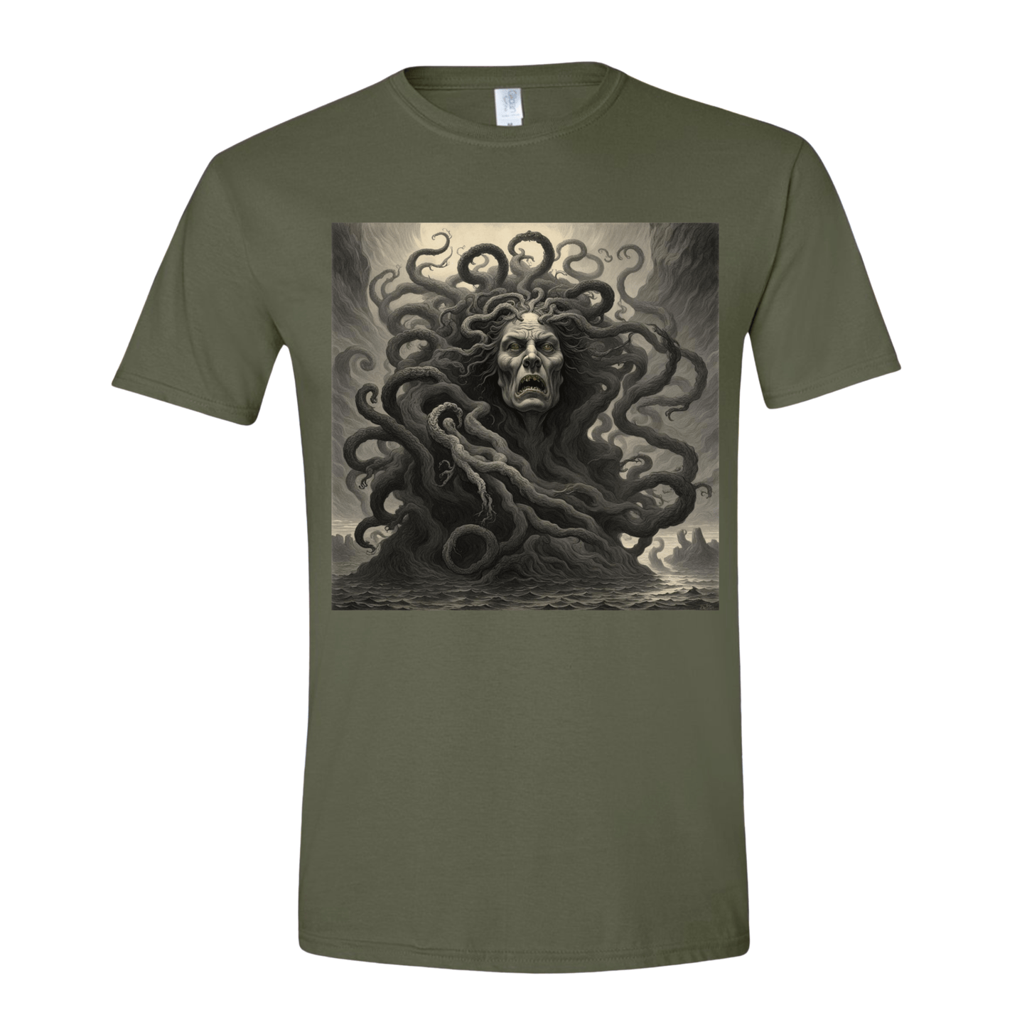 T-Shirt Military Green / S Old Sea Hag T-Shirt Old Sea Hag T-Shirt
