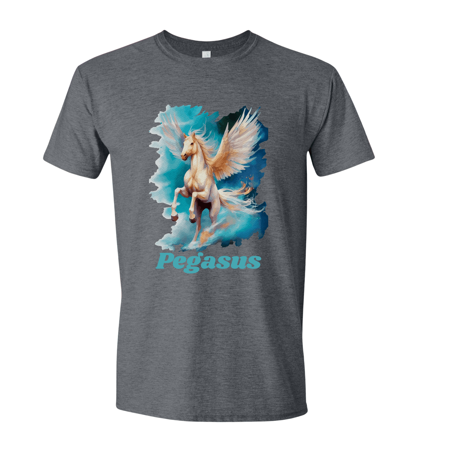 T-Shirt Dark Heather / S Pegasus Painting T-Shirt Pegasus Painting T-Shirt