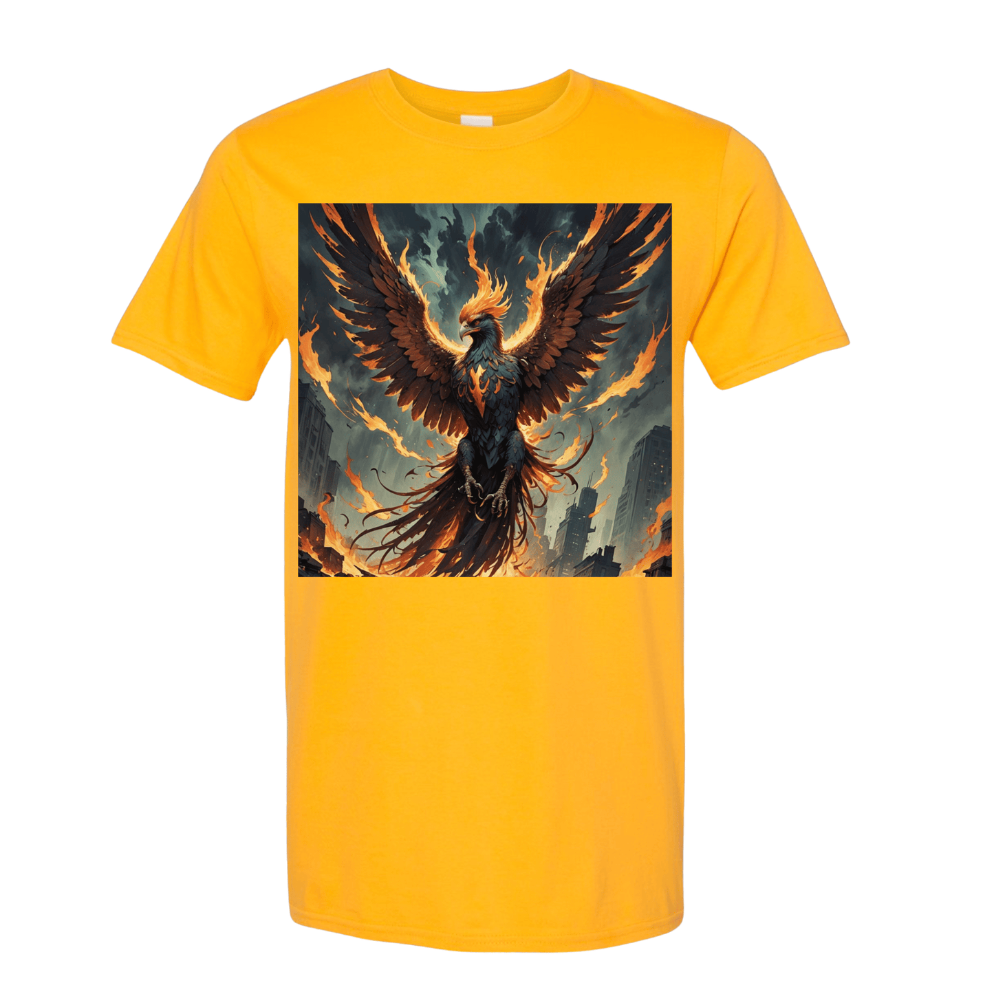 T-Shirt Gold / S Phoenix Rising T-Shirt Phoenix Rising T-Shirt