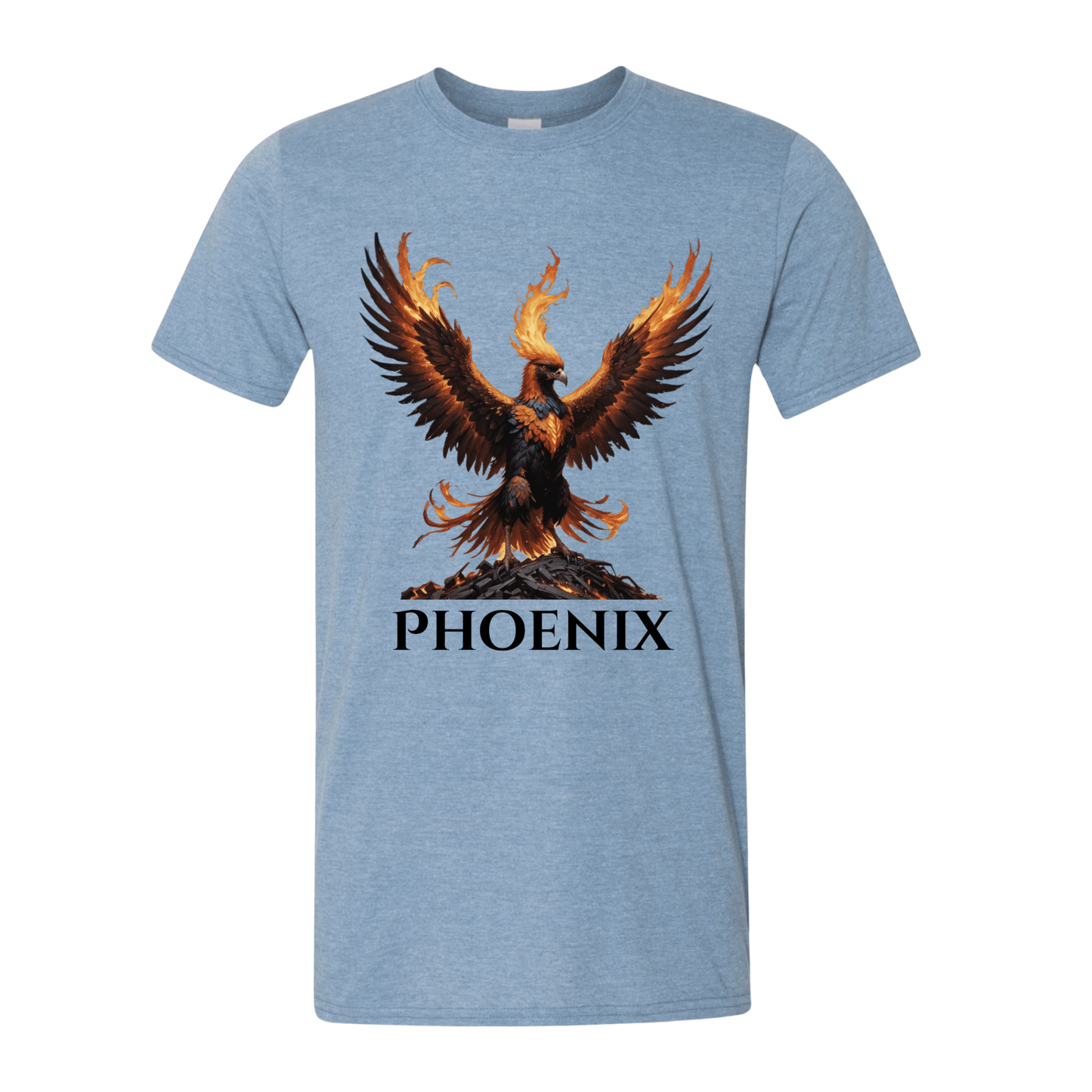 T-Shirt Heather Indigo / S Phoenix T-Shirt Phoenix T-Shirt