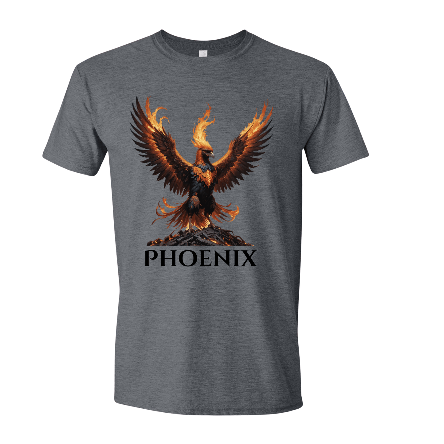 T-Shirt Dark Heather / S Phoenix T-Shirt Phoenix T-Shirt
