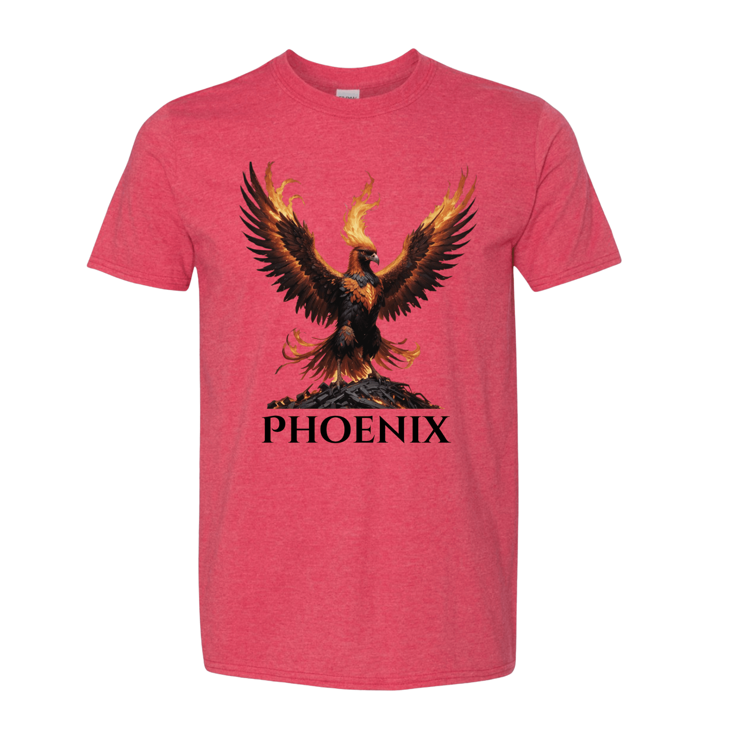 T-Shirt Heather Red / S Phoenix T-Shirt Phoenix T-Shirt