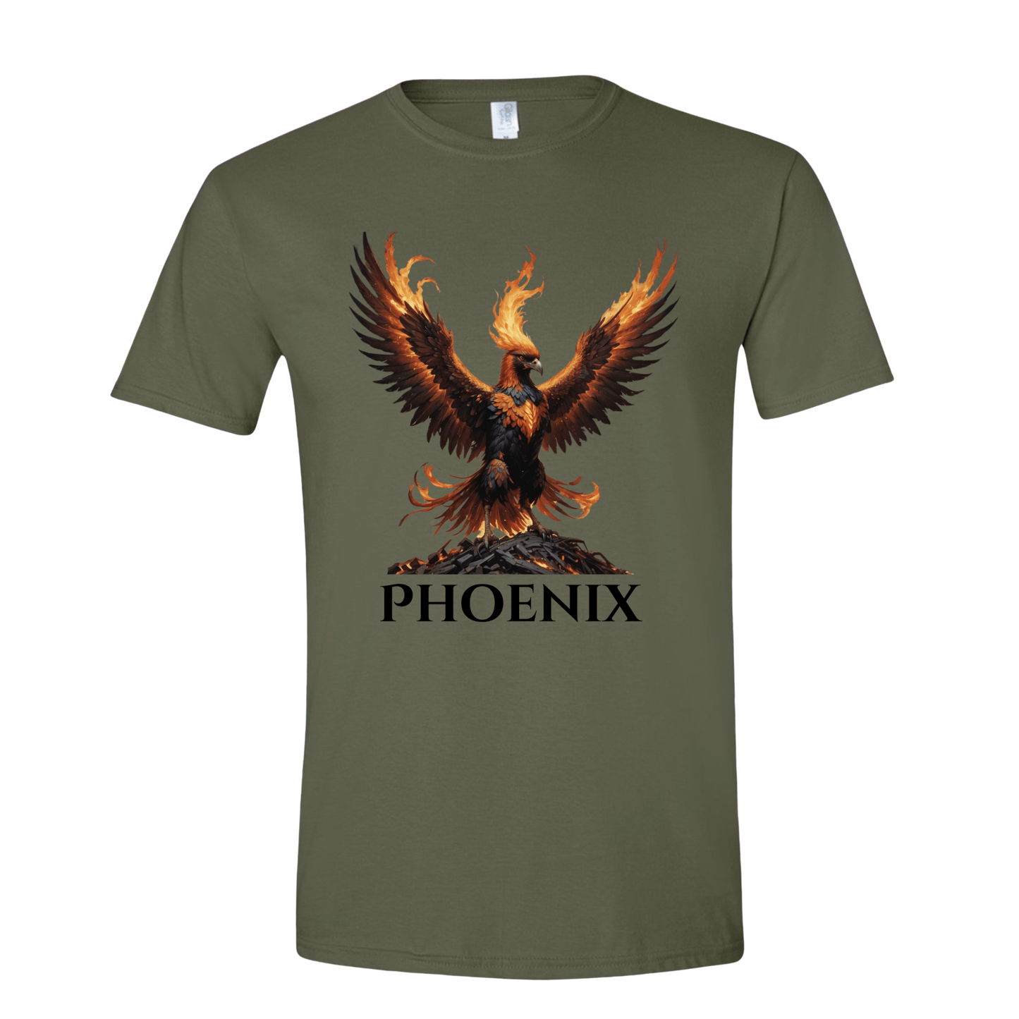 T-Shirt Military Green / S Phoenix T-Shirt Phoenix T-Shirt
