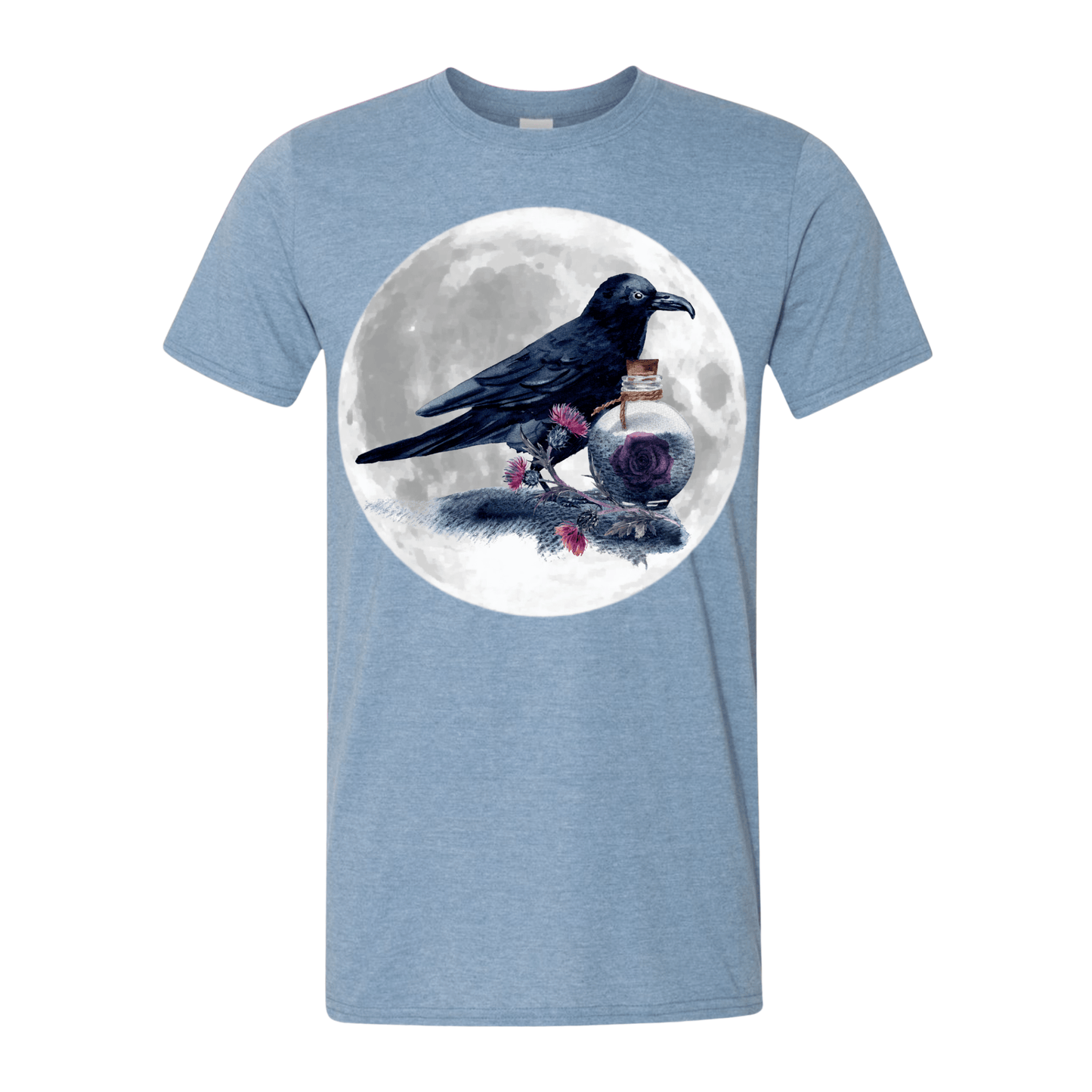 T-Shirt Heather Indigo / S Raven Alchemy V2 T-Shirt Raven Alchemy V2 T-Shirt