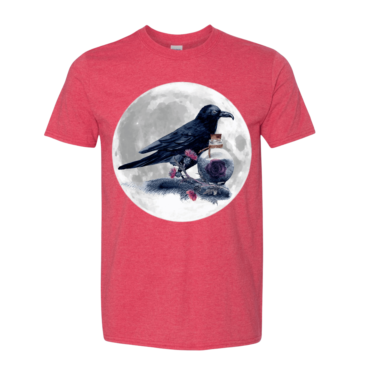T-Shirt Heather Red / S Raven Alchemy V2 T-Shirt Raven Alchemy V2 T-Shirt