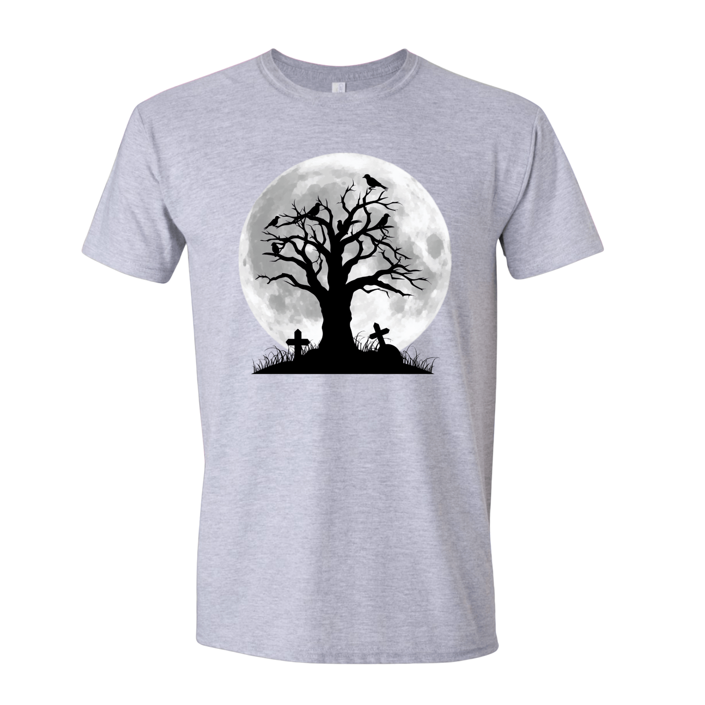 T-Shirt Sport Grey / S Raven Graveyard T-Shirt Raven Graveyard T-Shirt