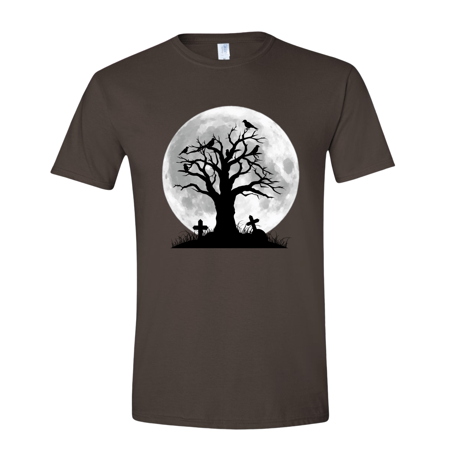 T-Shirt Dark Chocolate / S Raven Graveyard T-Shirt Raven Graveyard T-Shirt