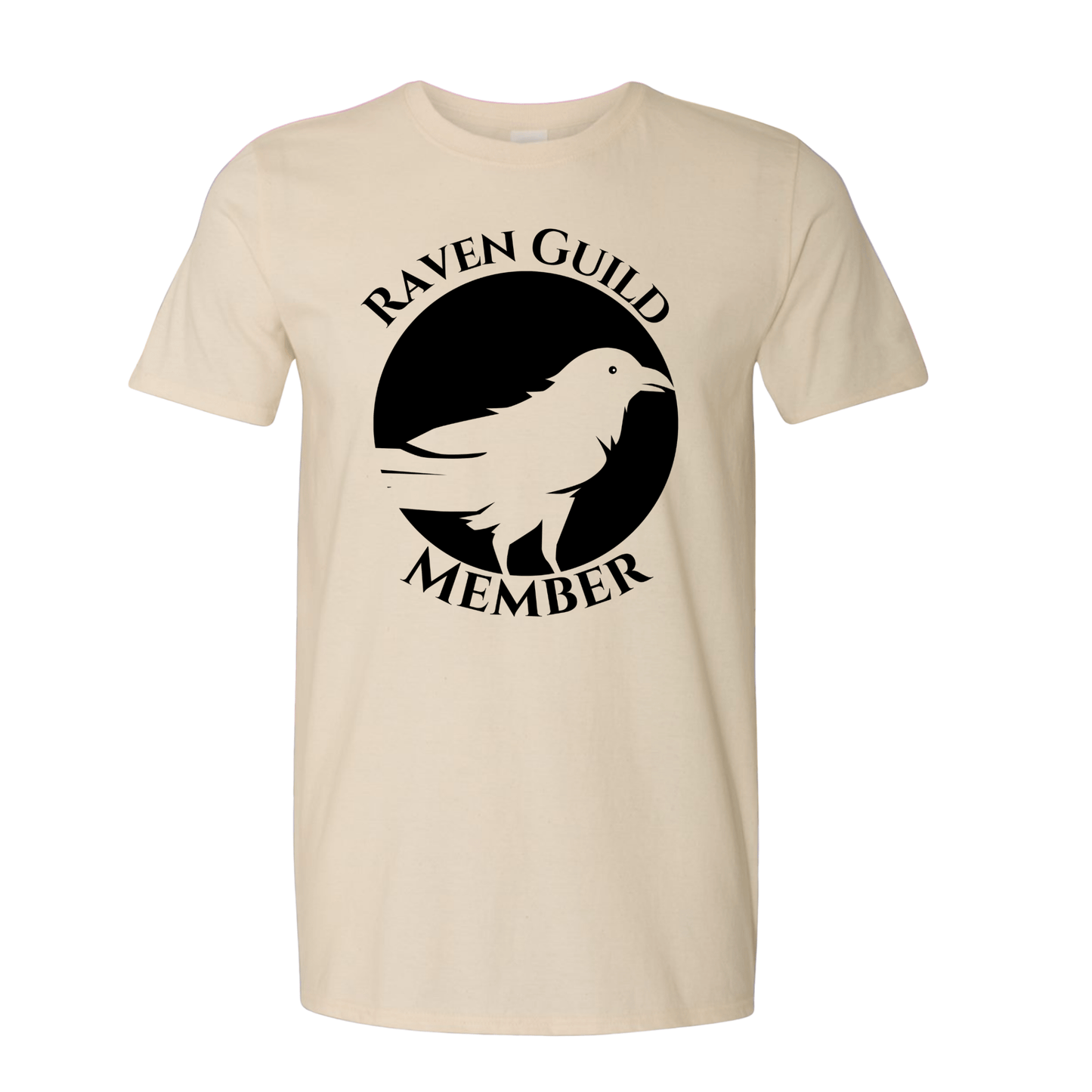 T-Shirt Natural / S Raven Guild Member T-Shirt Raven Guild Member T-Shirt