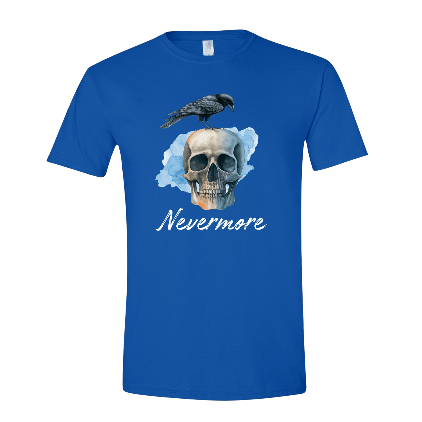 T-Shirt Royal / S Raven Nevermore T-Shirt Raven Nevermore T-Shirt