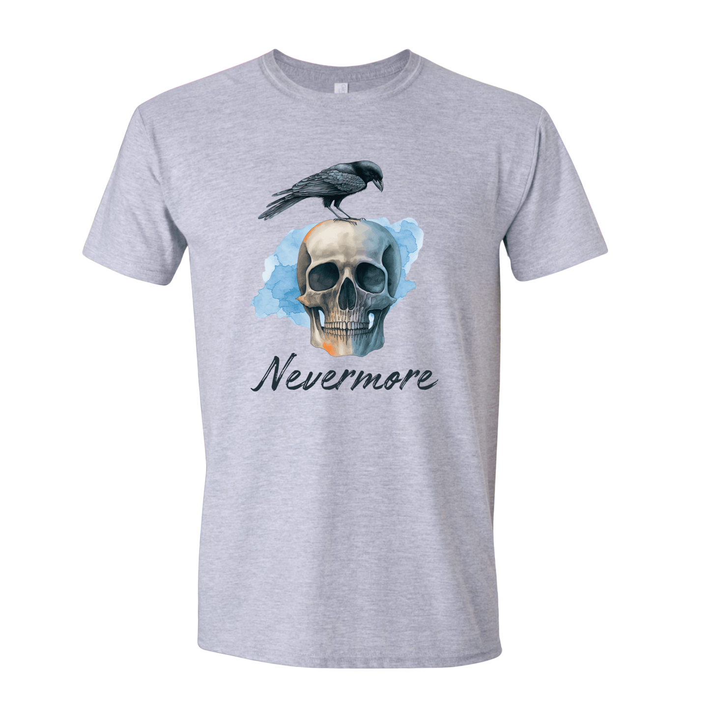 T-Shirt Sport Grey / S Raven Nevermore T-Shirt Raven Nevermore T-Shirt